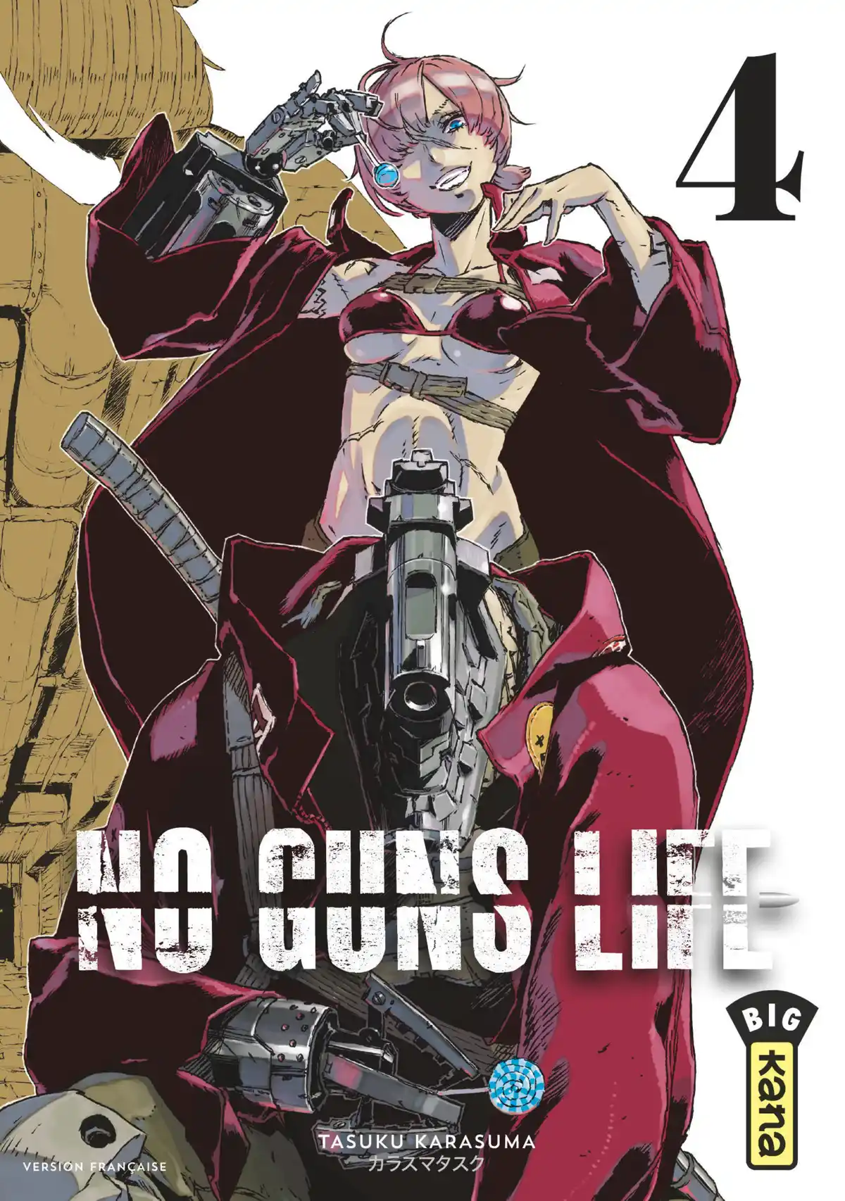 No Guns Life Volume 4 page 1