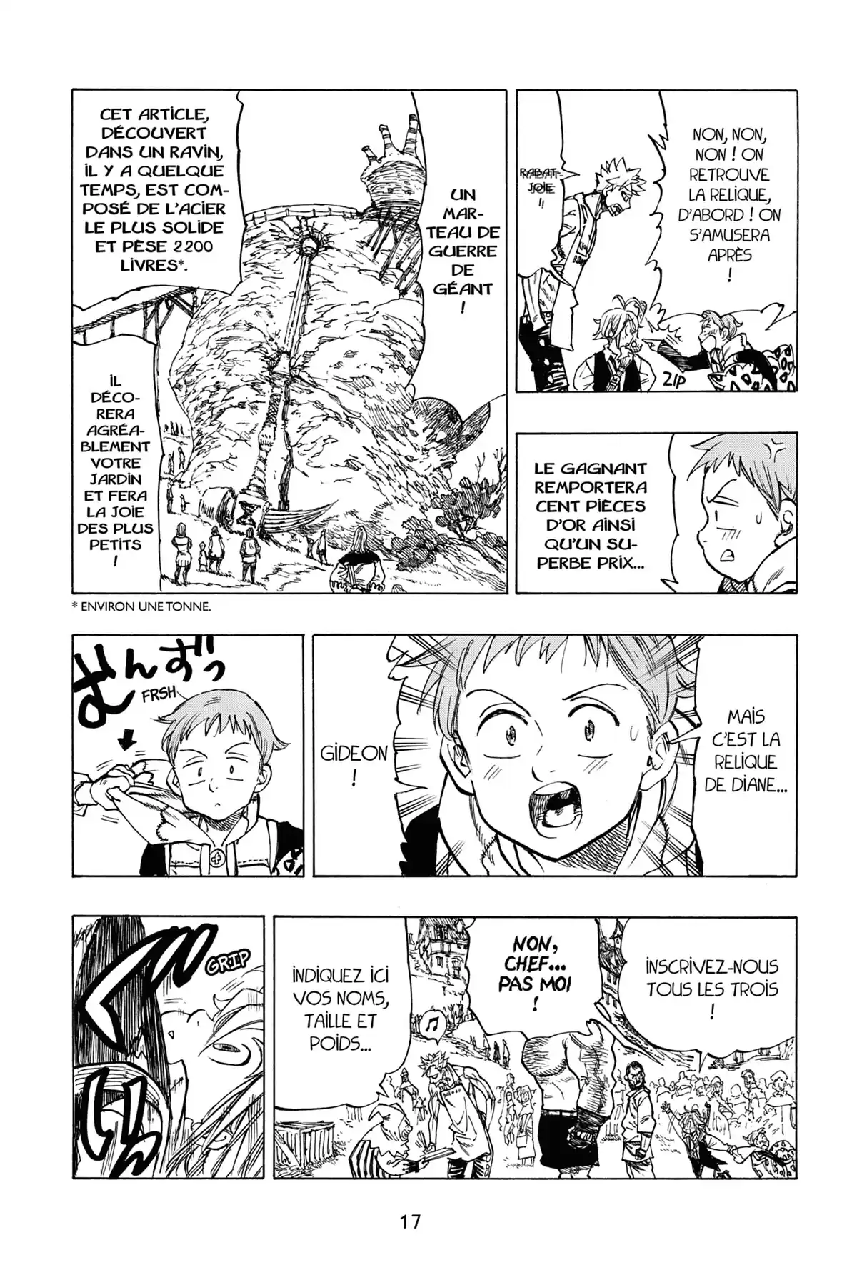 Seven Deadly Sins Volume 5 page 19