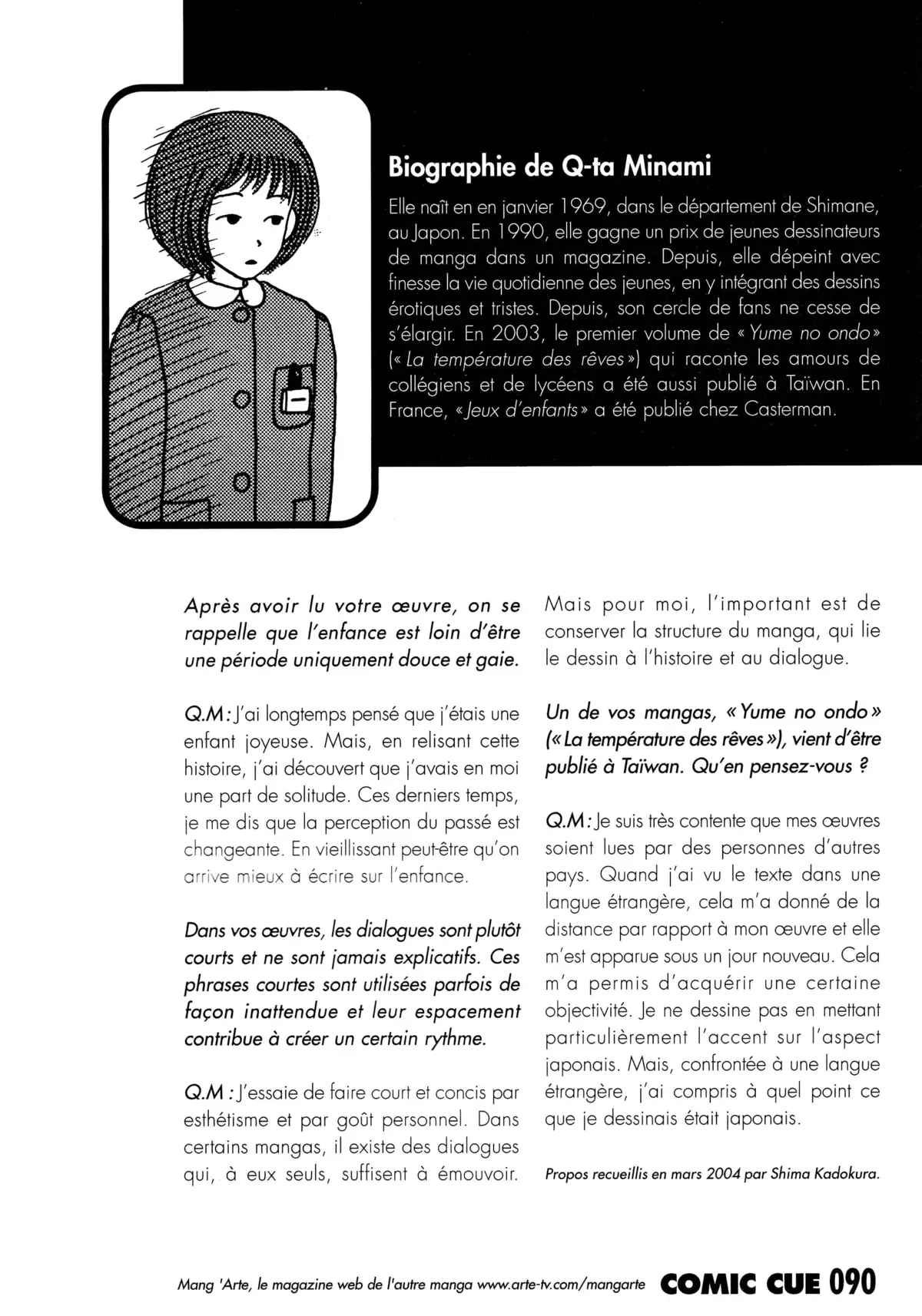Comic Cue Volume 1 page 92