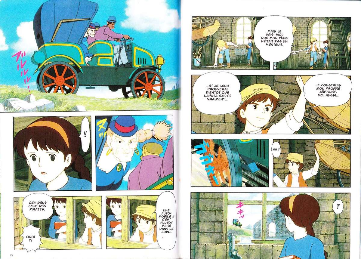 Le Château dans le ciel Volume 1 page 39