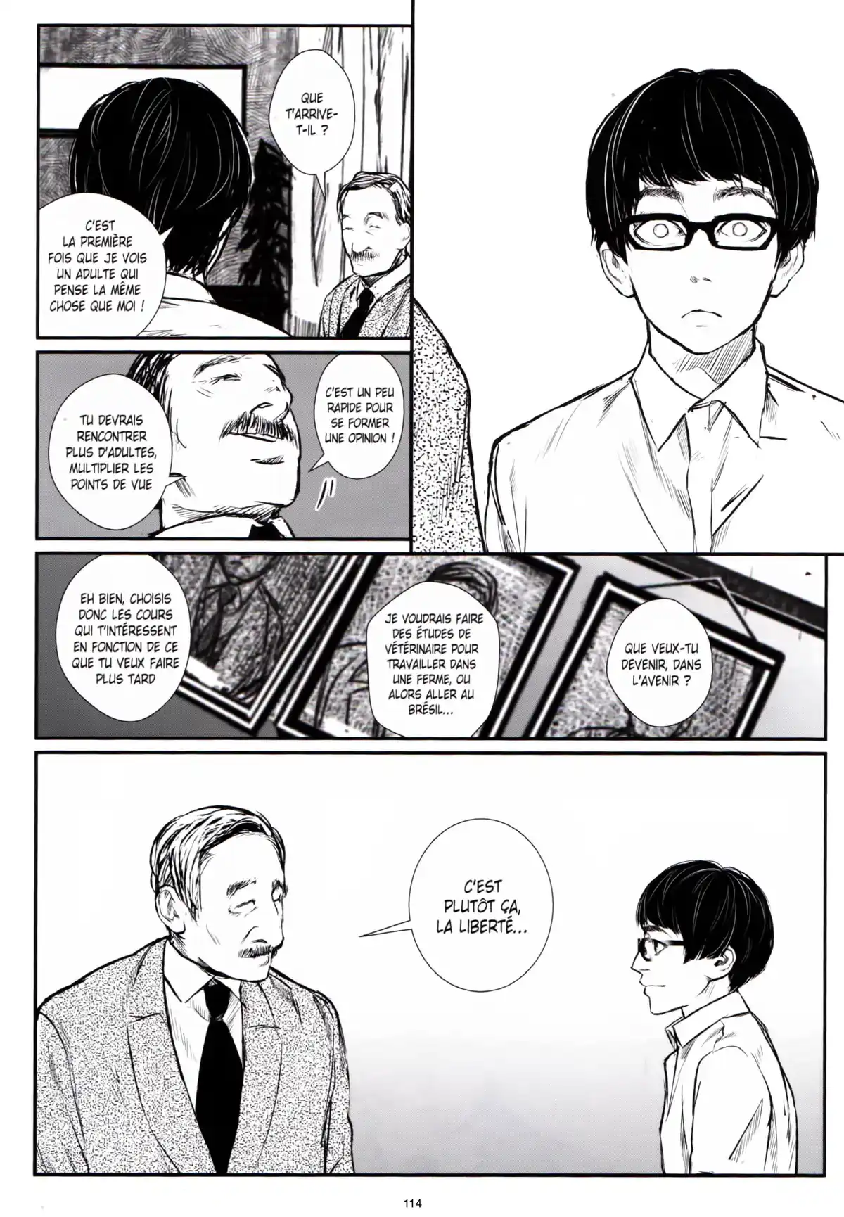 Mishima Boys, coup d’état Volume 1 page 106