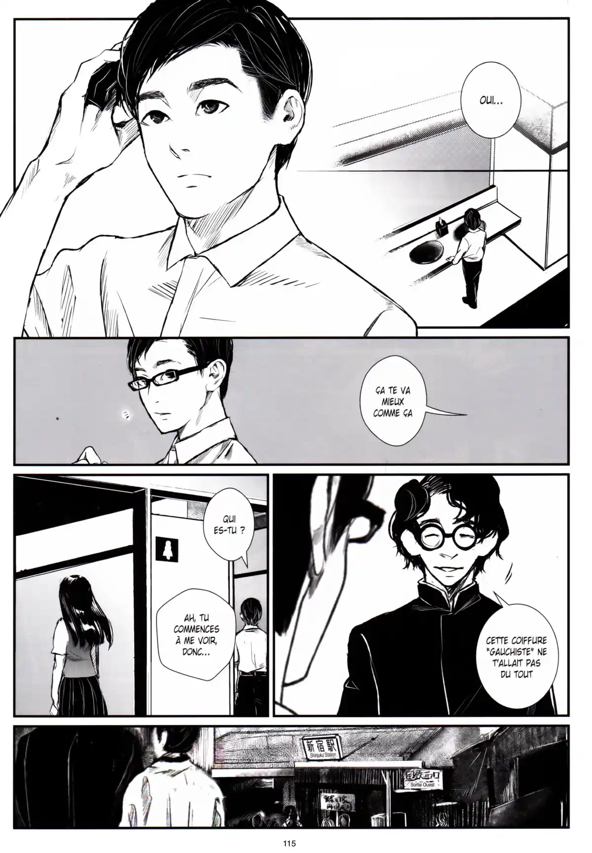 Mishima Boys, coup d’état Volume 1 page 107