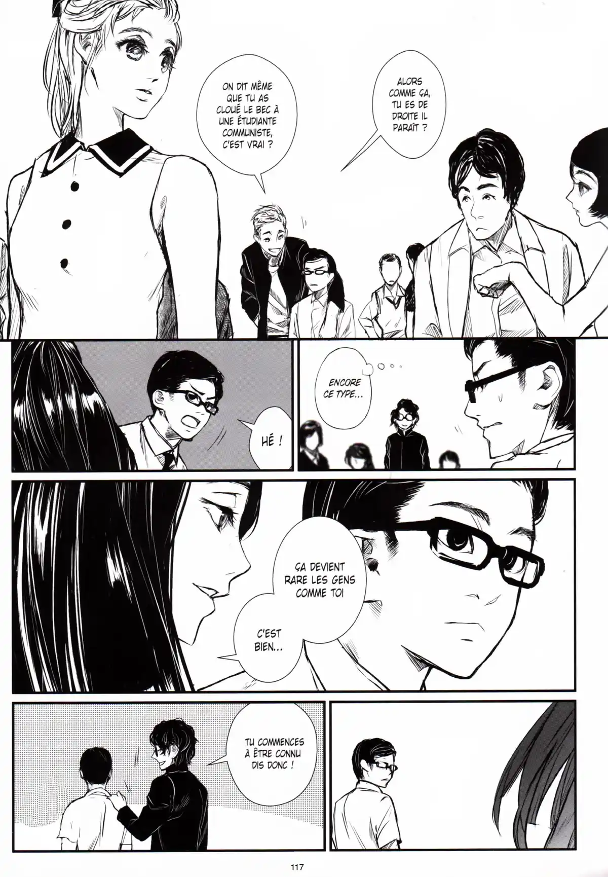 Mishima Boys, coup d’état Volume 1 page 109