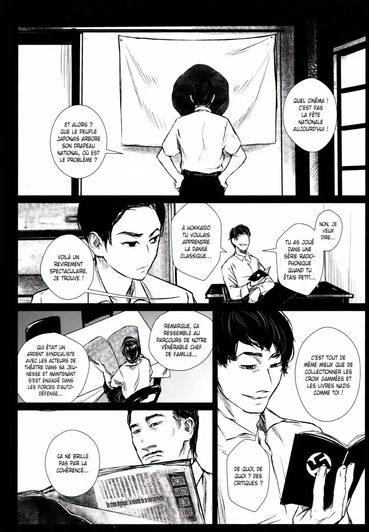 Mishima Boys, coup d’état Volume 1 page 110