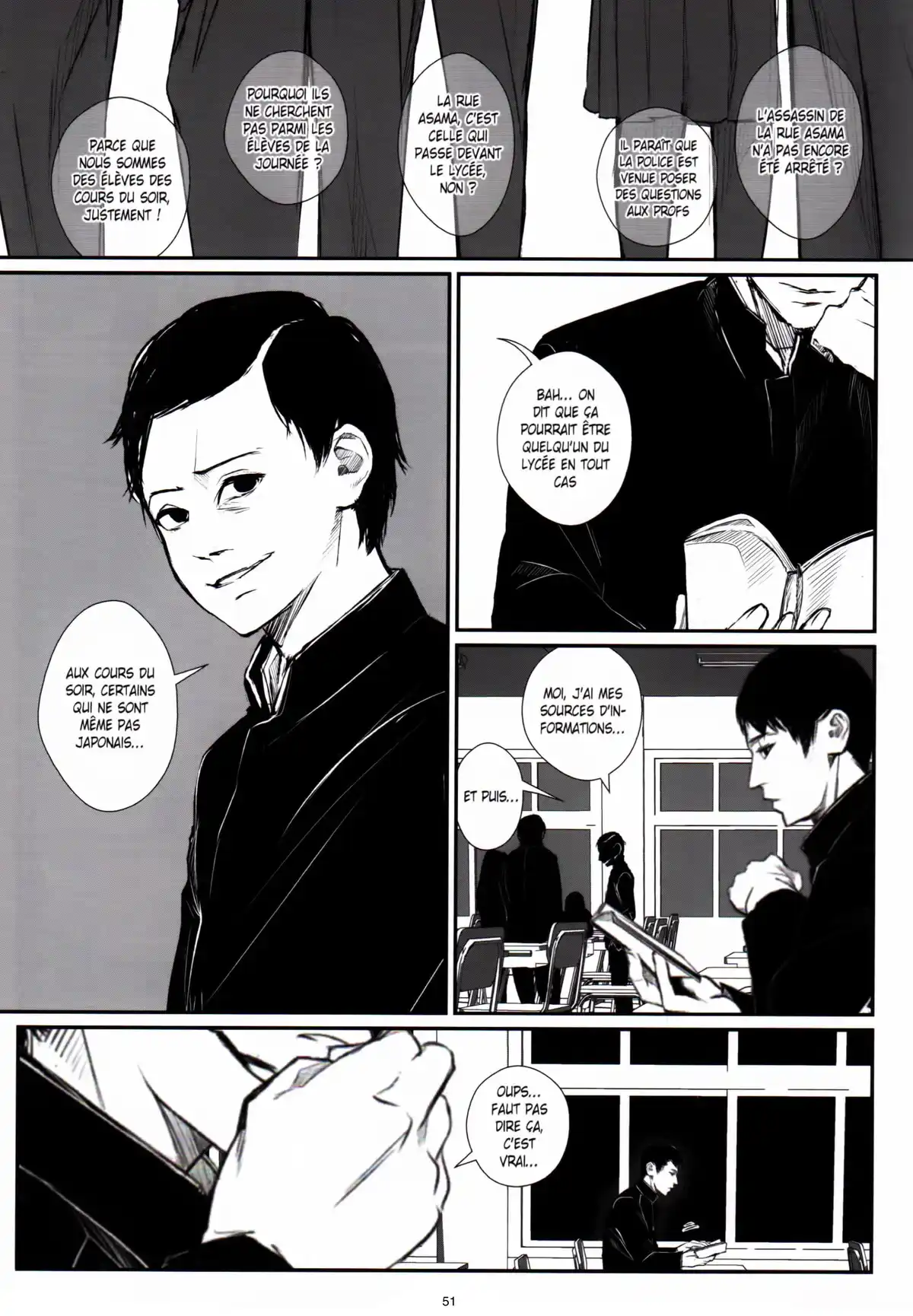 Mishima Boys, coup d’état Volume 1 page 47