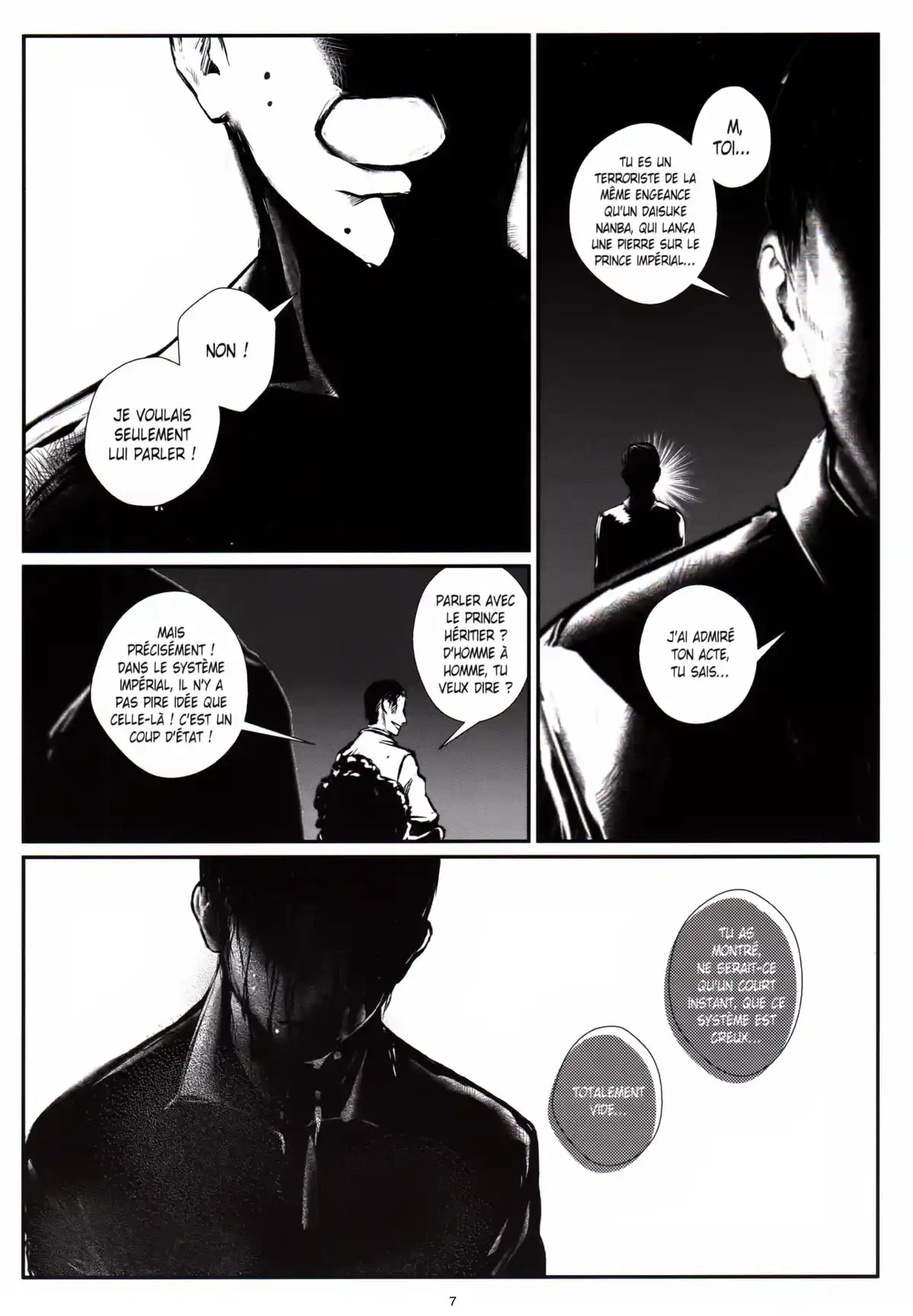 Mishima Boys, coup d’état Volume 1 page 6