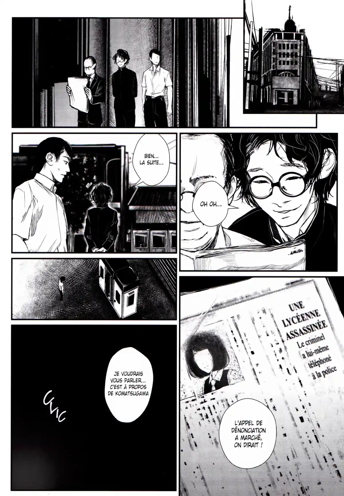 Mishima Boys, coup d’état Volume 1 page 70