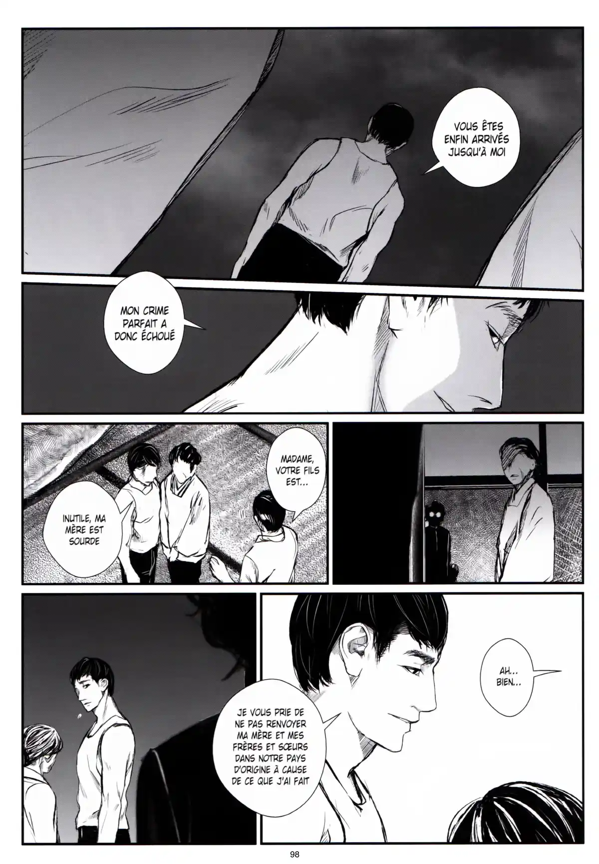 Mishima Boys, coup d’état Volume 1 page 90