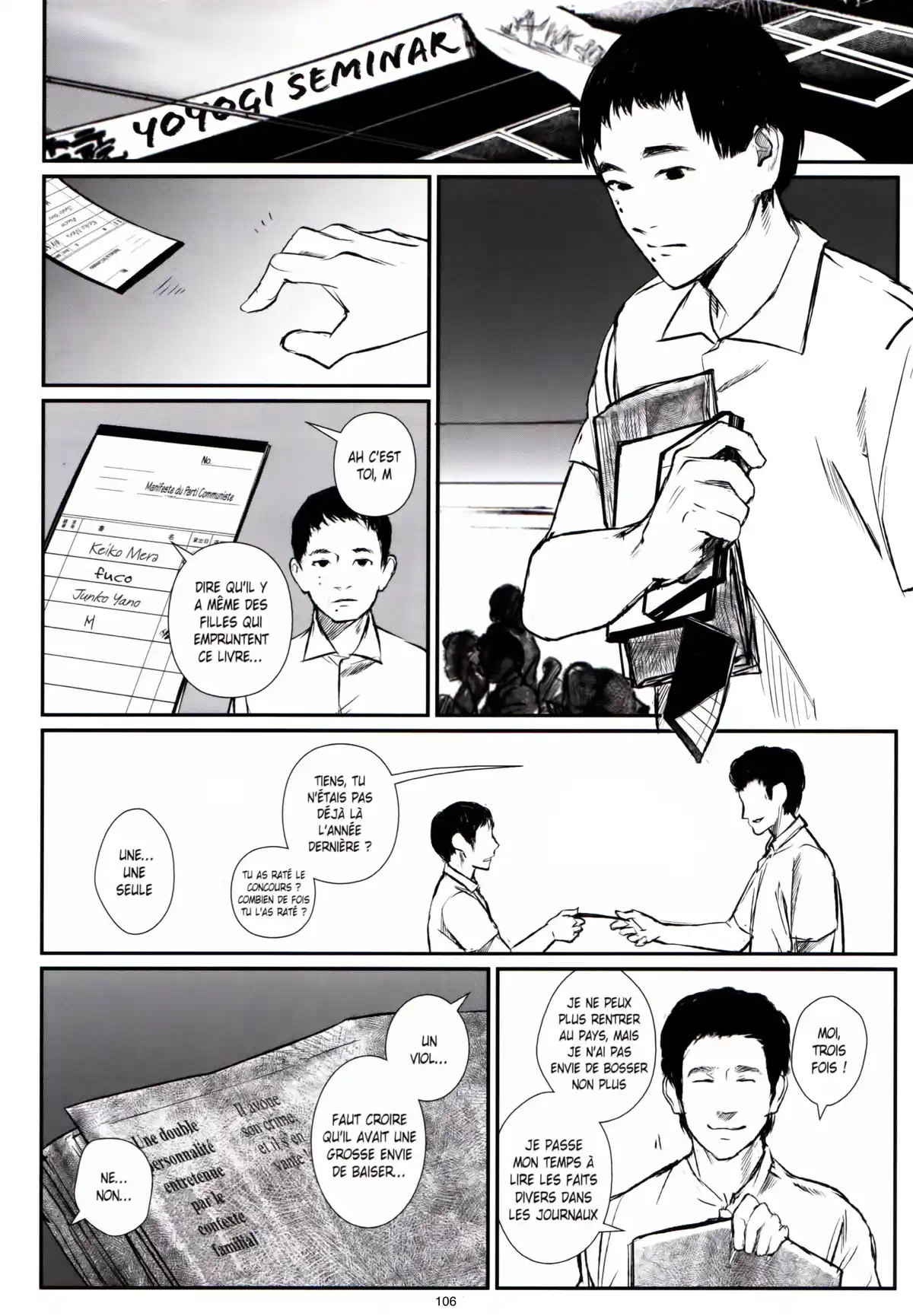 Mishima Boys, coup d’état Volume 1 page 98