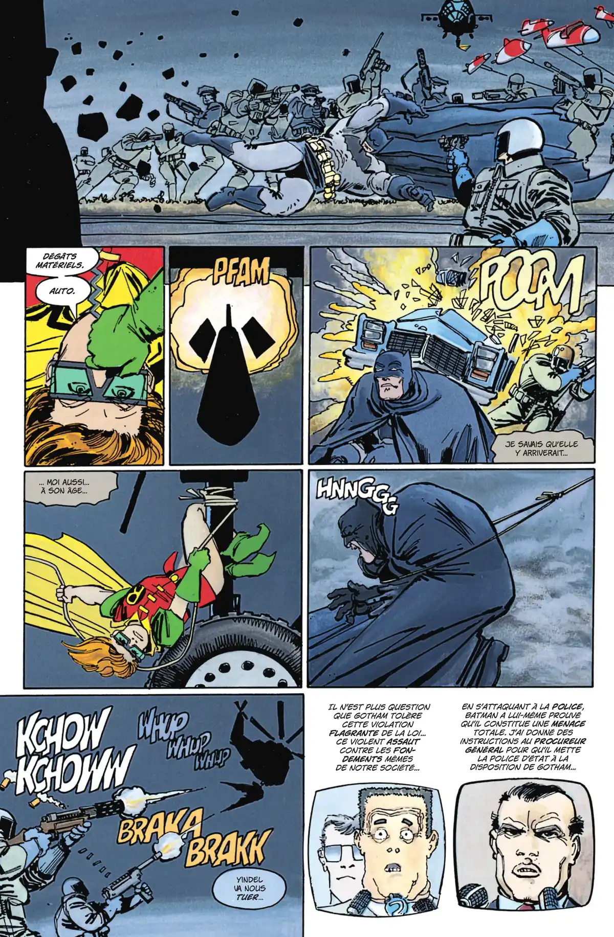 Batman : Dark Knight Returns Volume 1 page 154