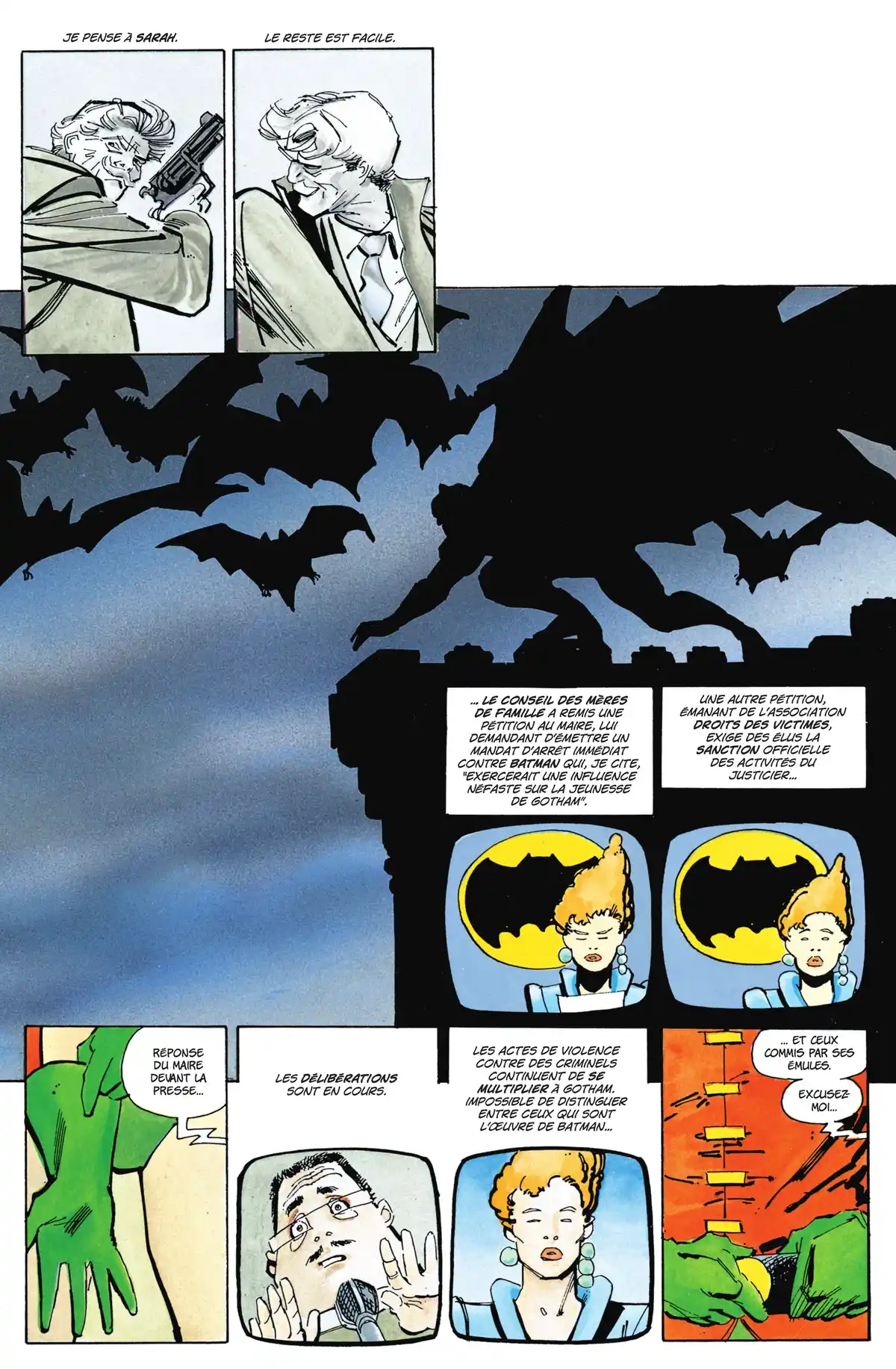 Batman : Dark Knight Returns Volume 1 page 56