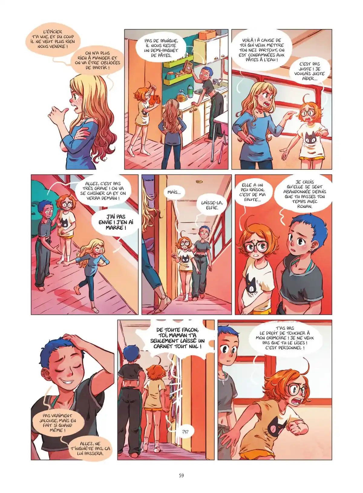 Le Grimoire d’Elfie Volume 1 page 59