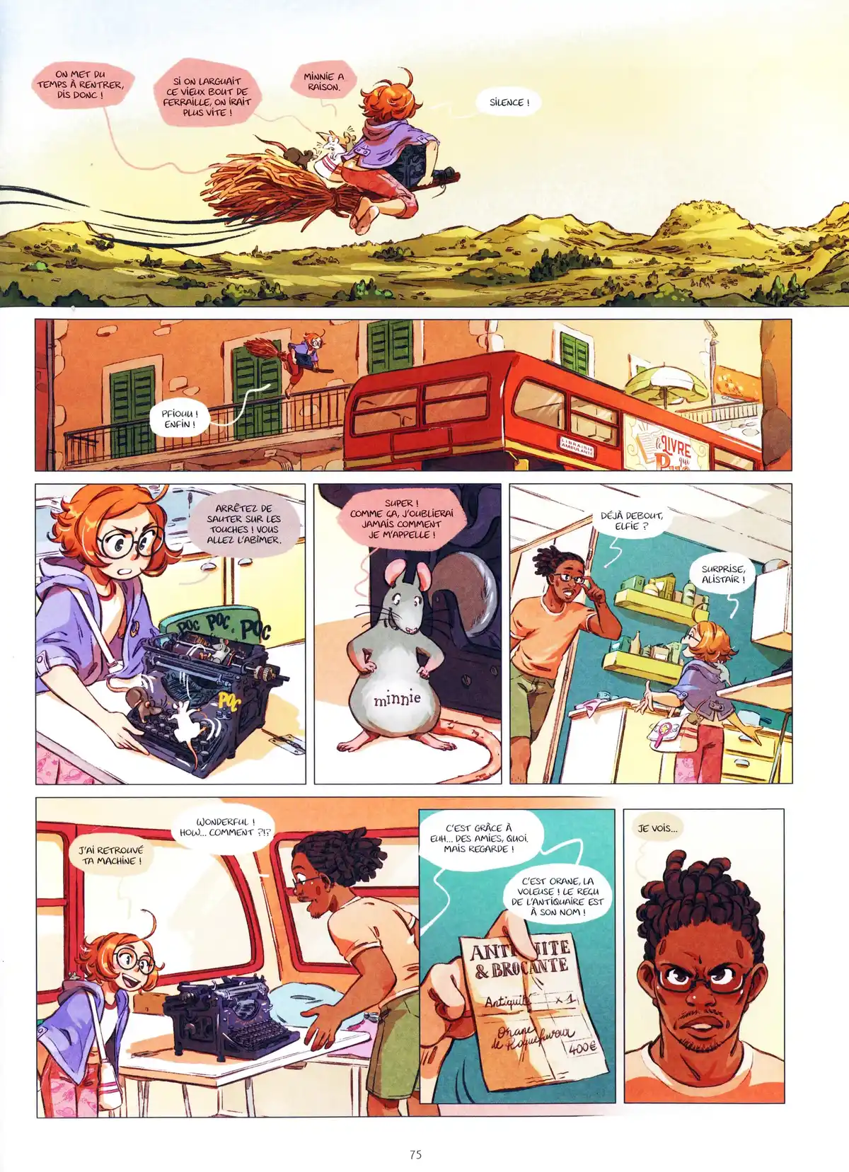 Le Grimoire d’Elfie Volume 2 page 75