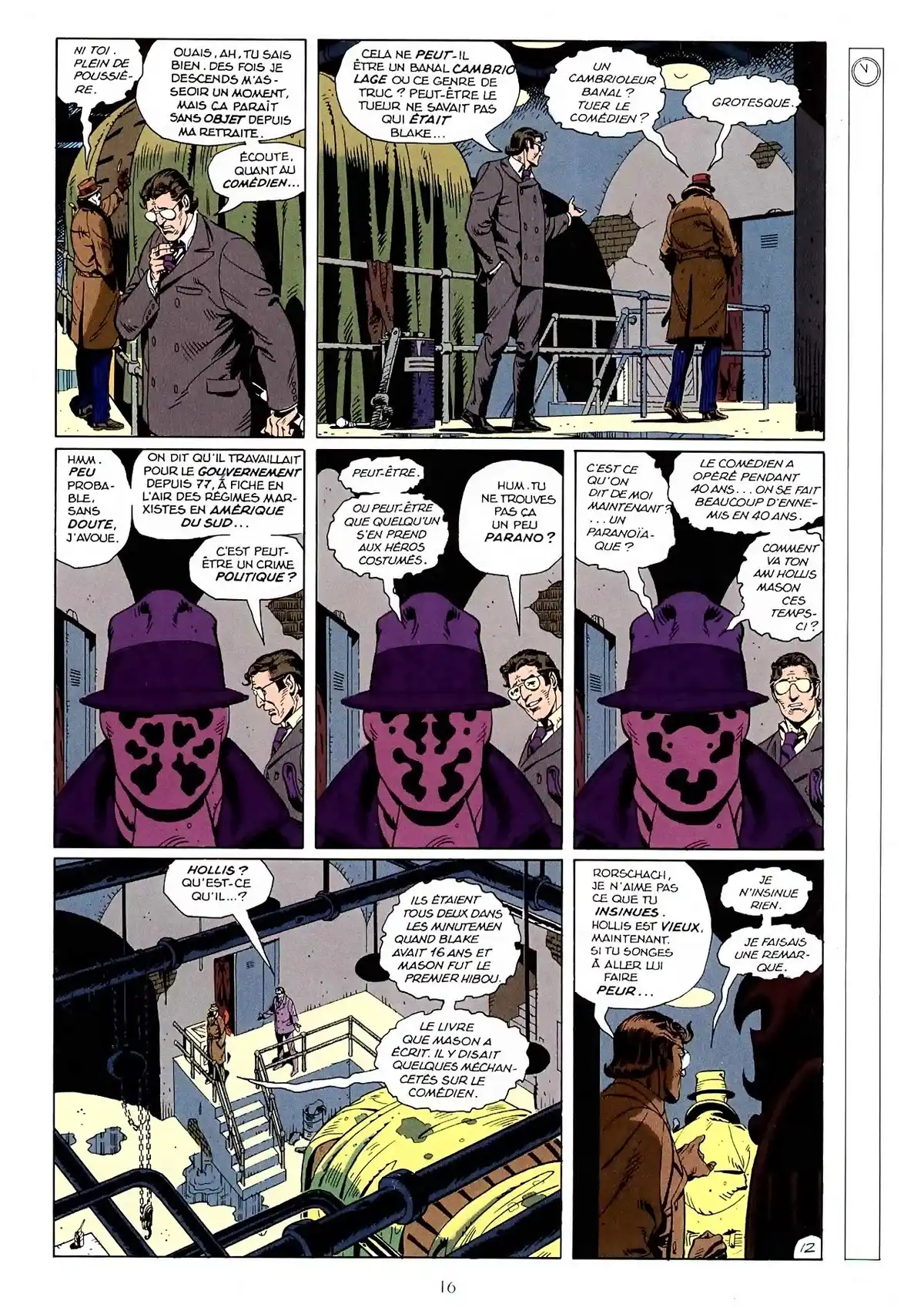 Watchmen – Les Gardiens Volume 1 page 14