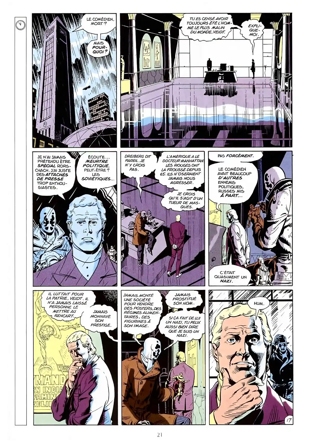 Watchmen – Les Gardiens Volume 1 page 19