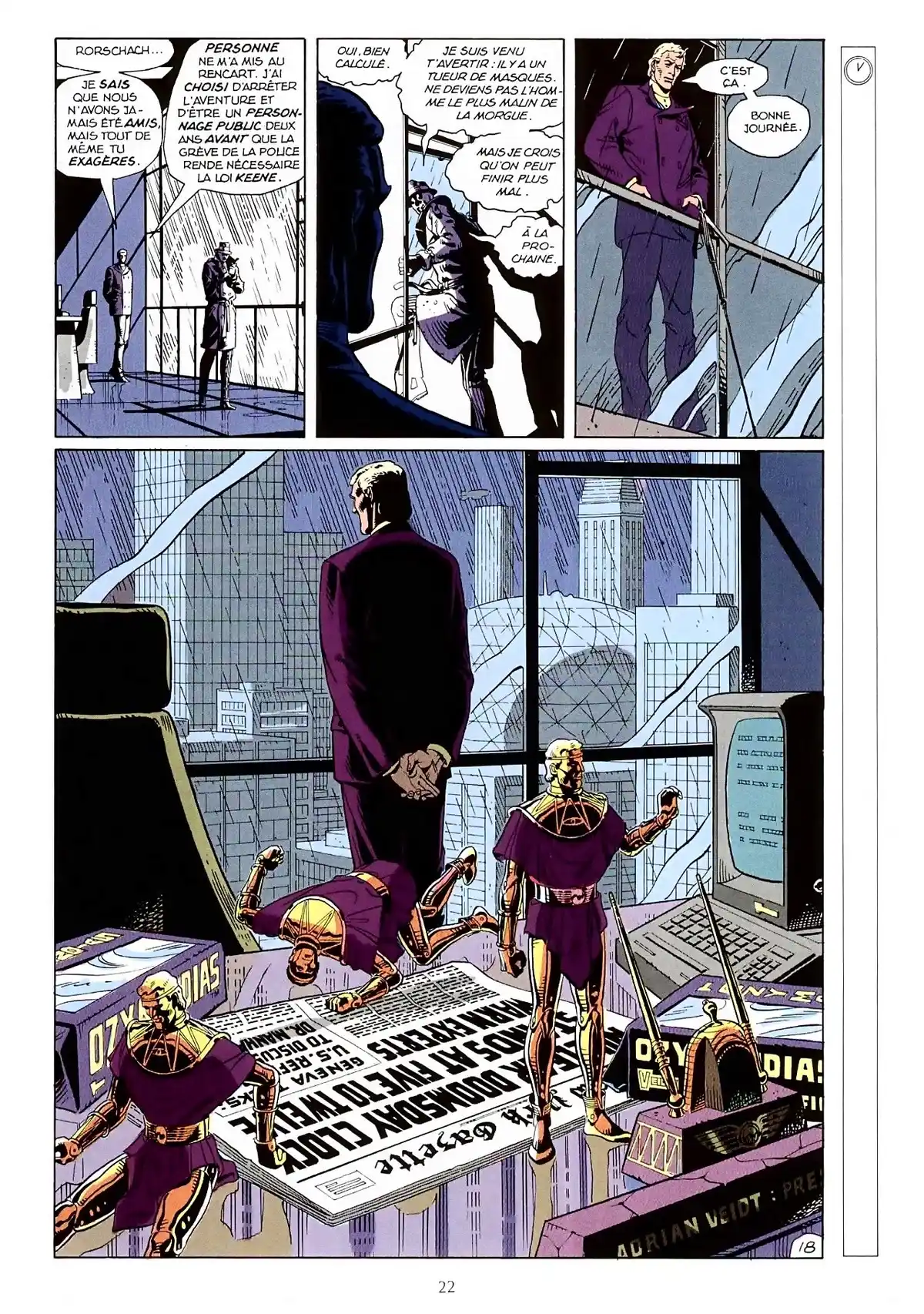 Watchmen – Les Gardiens Volume 1 page 20