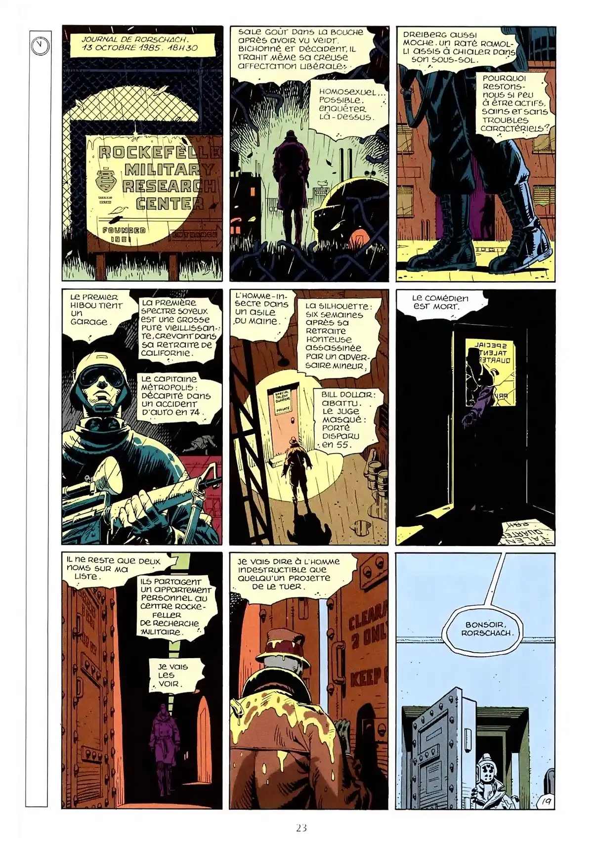 Watchmen – Les Gardiens Volume 1 page 21