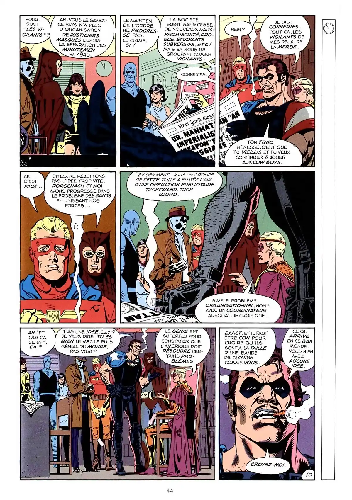 Watchmen – Les Gardiens Volume 1 page 42