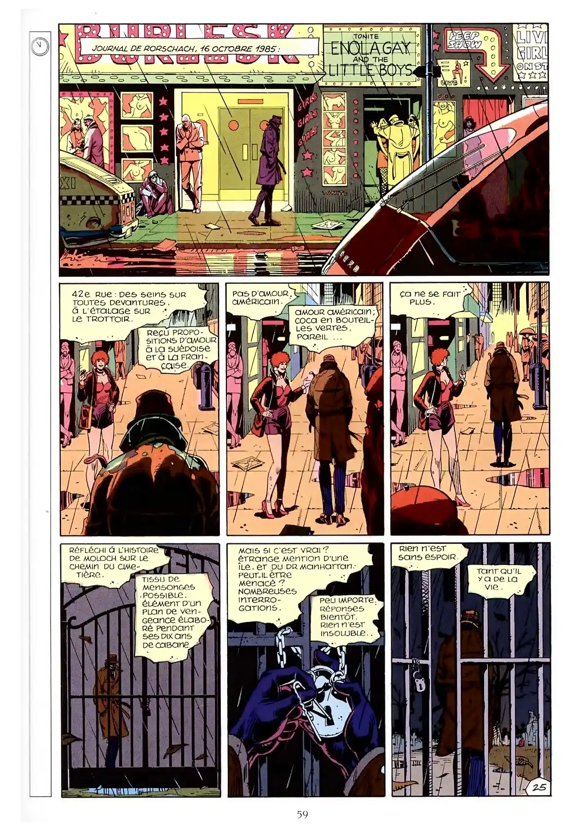 Watchmen – Les Gardiens Volume 1 page 57