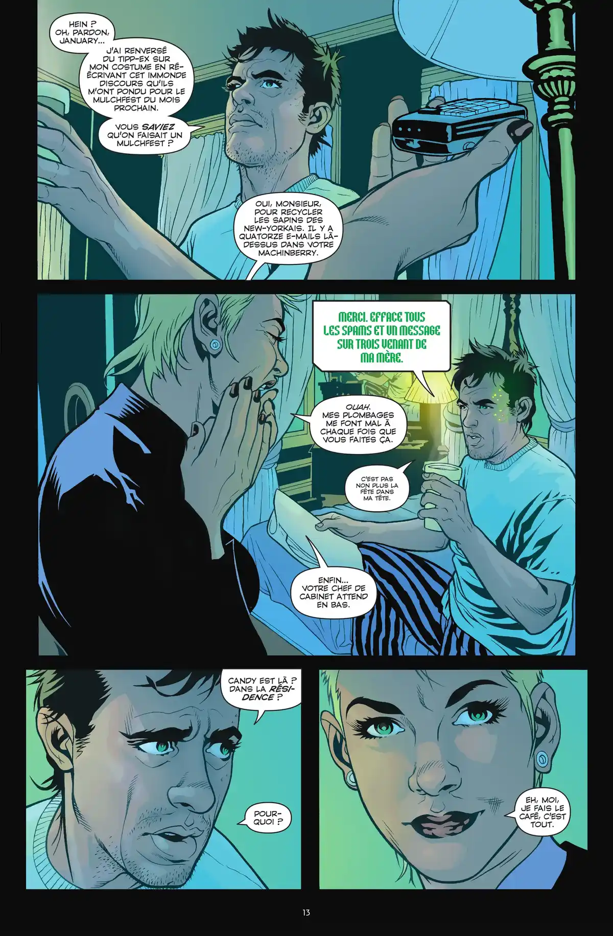 Ex Machina Volume 4 page 12