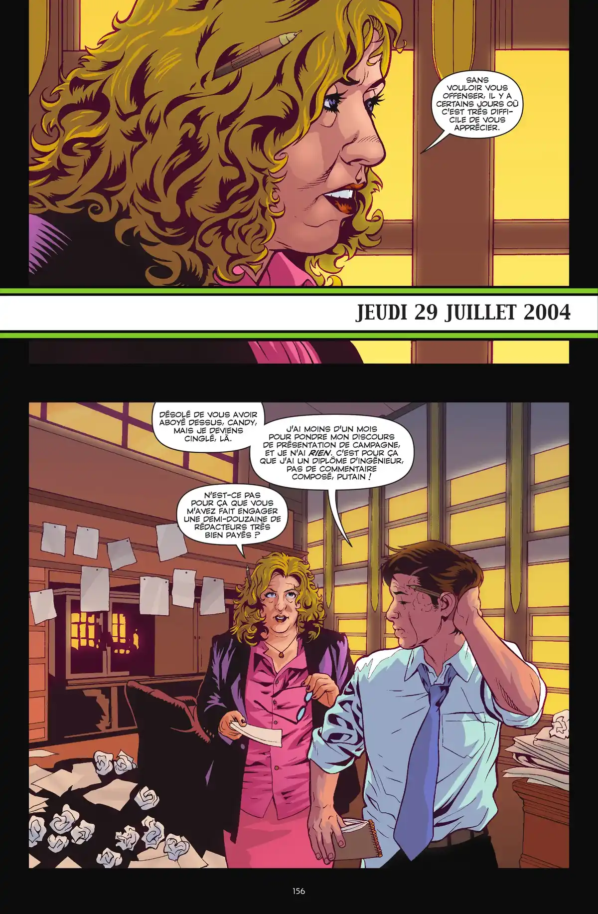 Ex Machina Volume 4 page 154