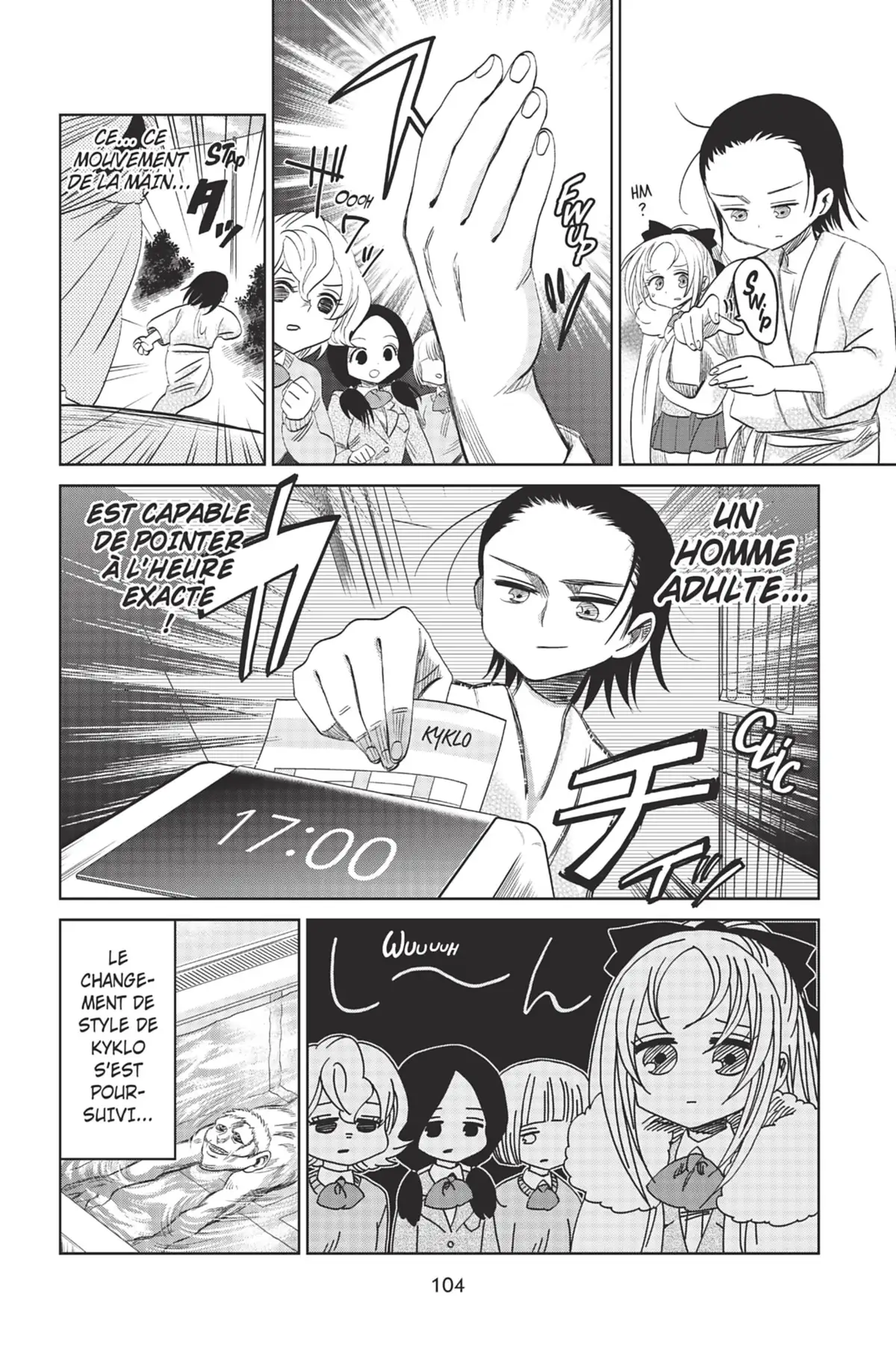 L’Attaque des Titans – Junior High School Volume 7 page 105