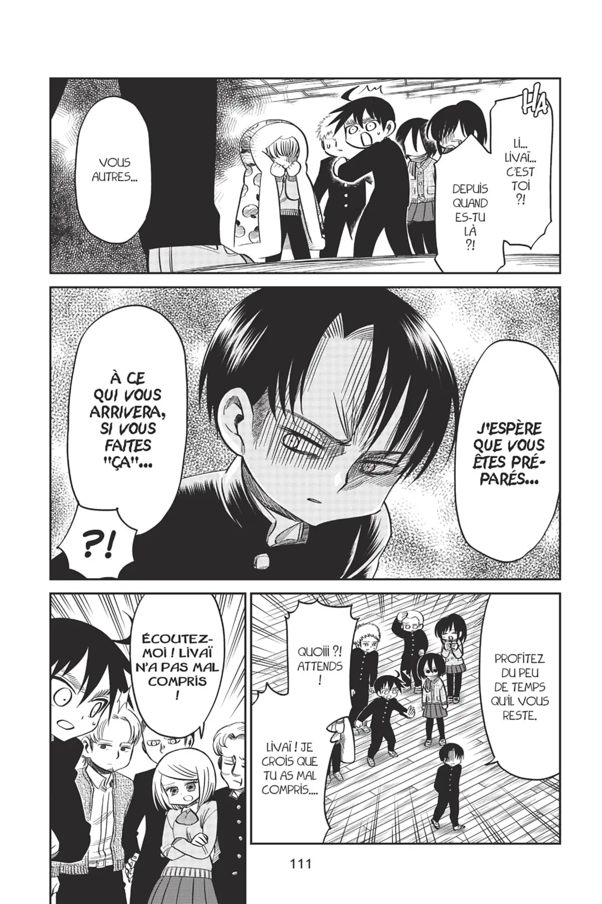 L’Attaque des Titans – Junior High School Volume 7 page 112
