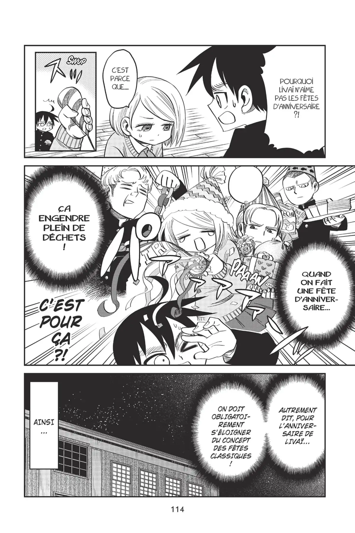 L’Attaque des Titans – Junior High School Volume 7 page 115