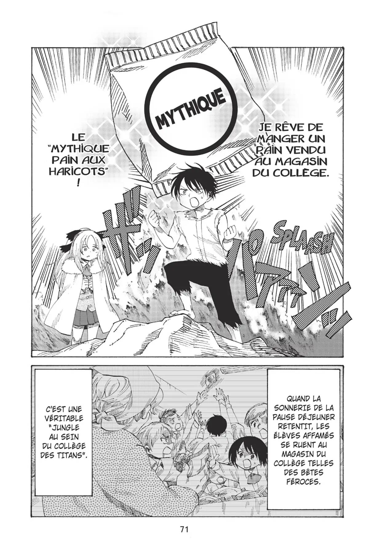 L’Attaque des Titans – Junior High School Volume 7 page 72