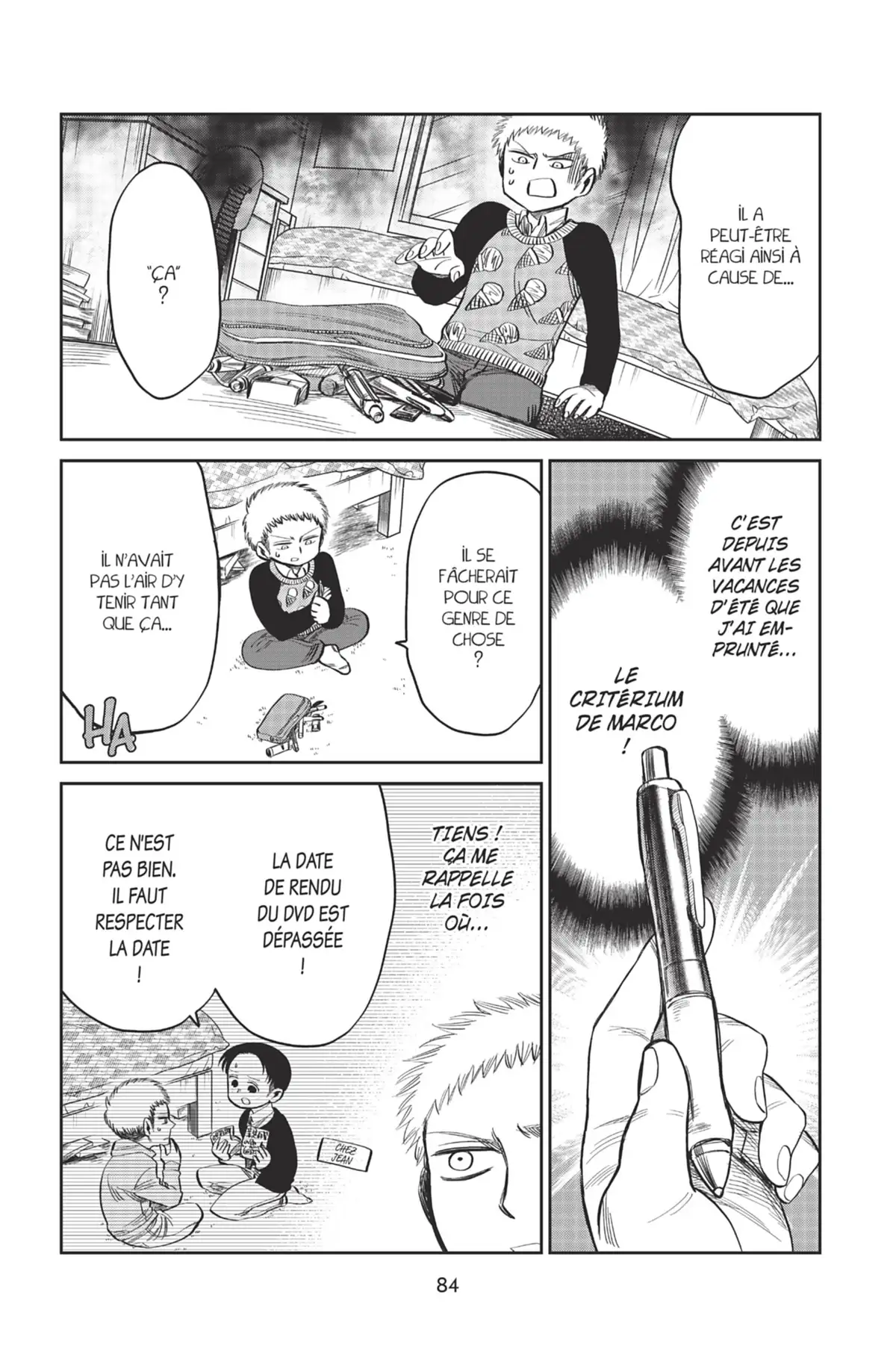 L’Attaque des Titans – Junior High School Volume 7 page 85