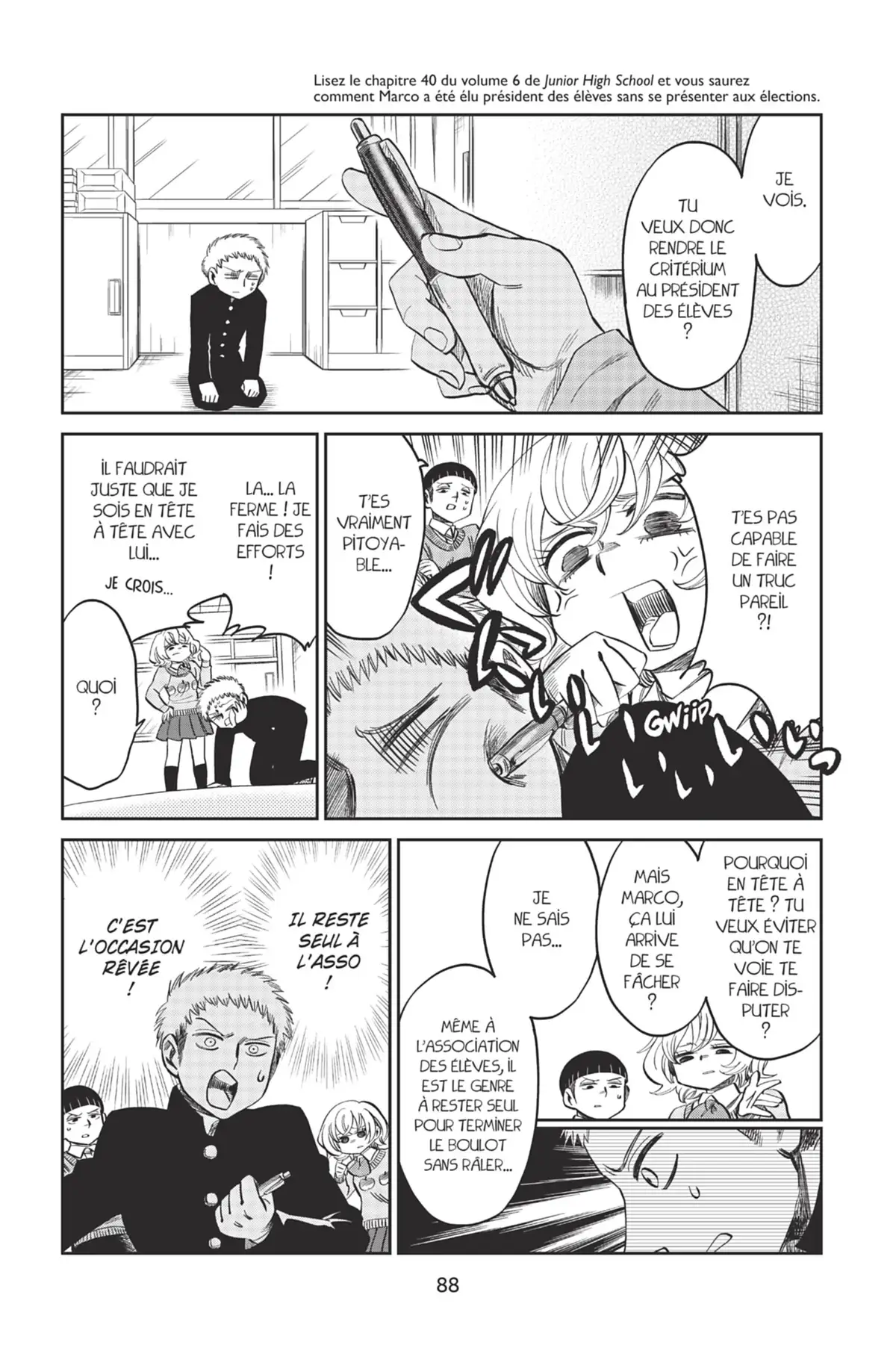 L’Attaque des Titans – Junior High School Volume 7 page 89