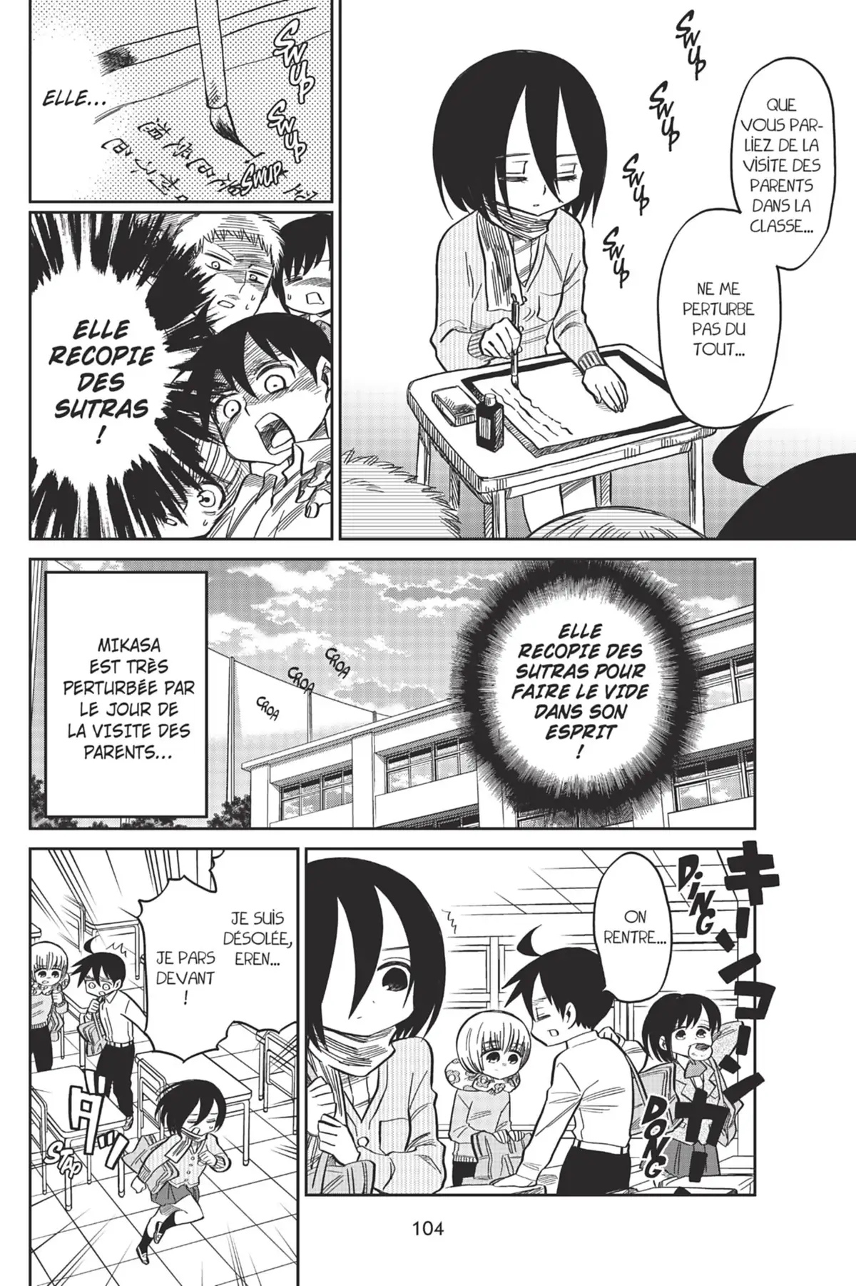 L’Attaque des Titans – Junior High School Volume 8 page 105