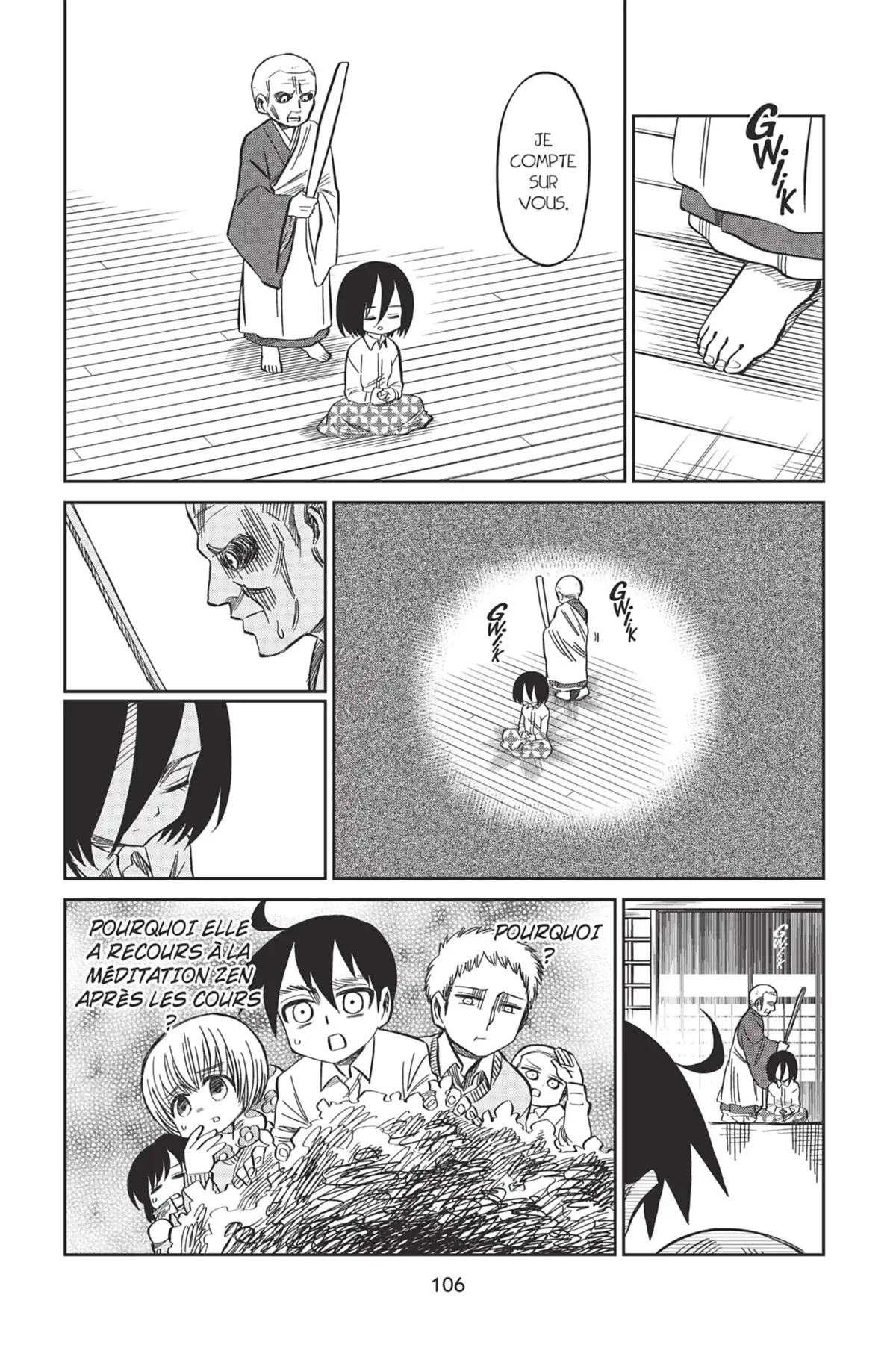 L’Attaque des Titans – Junior High School Volume 8 page 107