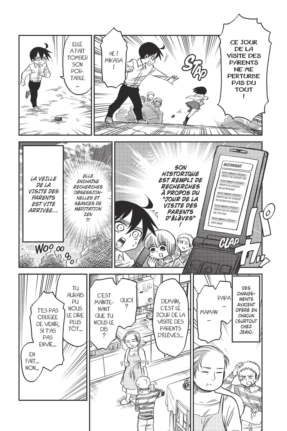 L’Attaque des Titans – Junior High School Volume 8 page 109