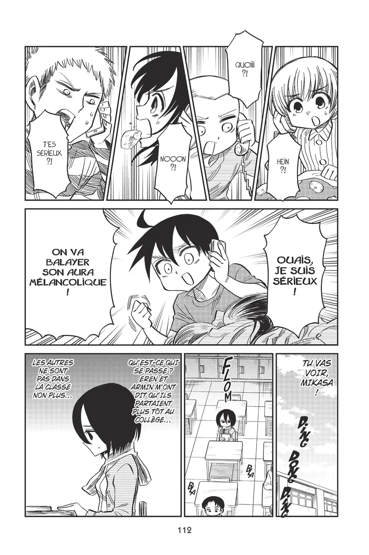 L’Attaque des Titans – Junior High School Volume 8 page 113