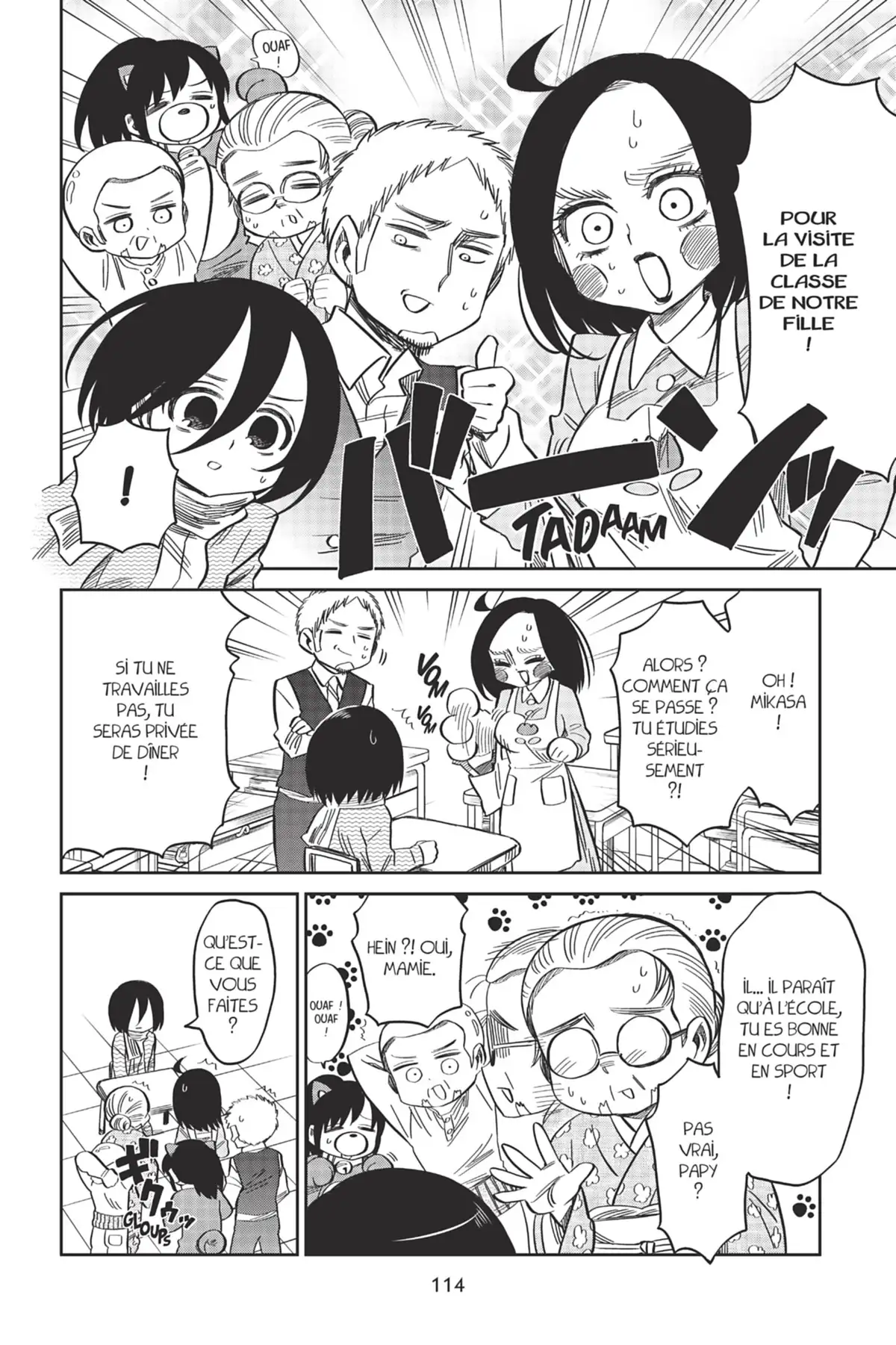 L’Attaque des Titans – Junior High School Volume 8 page 115