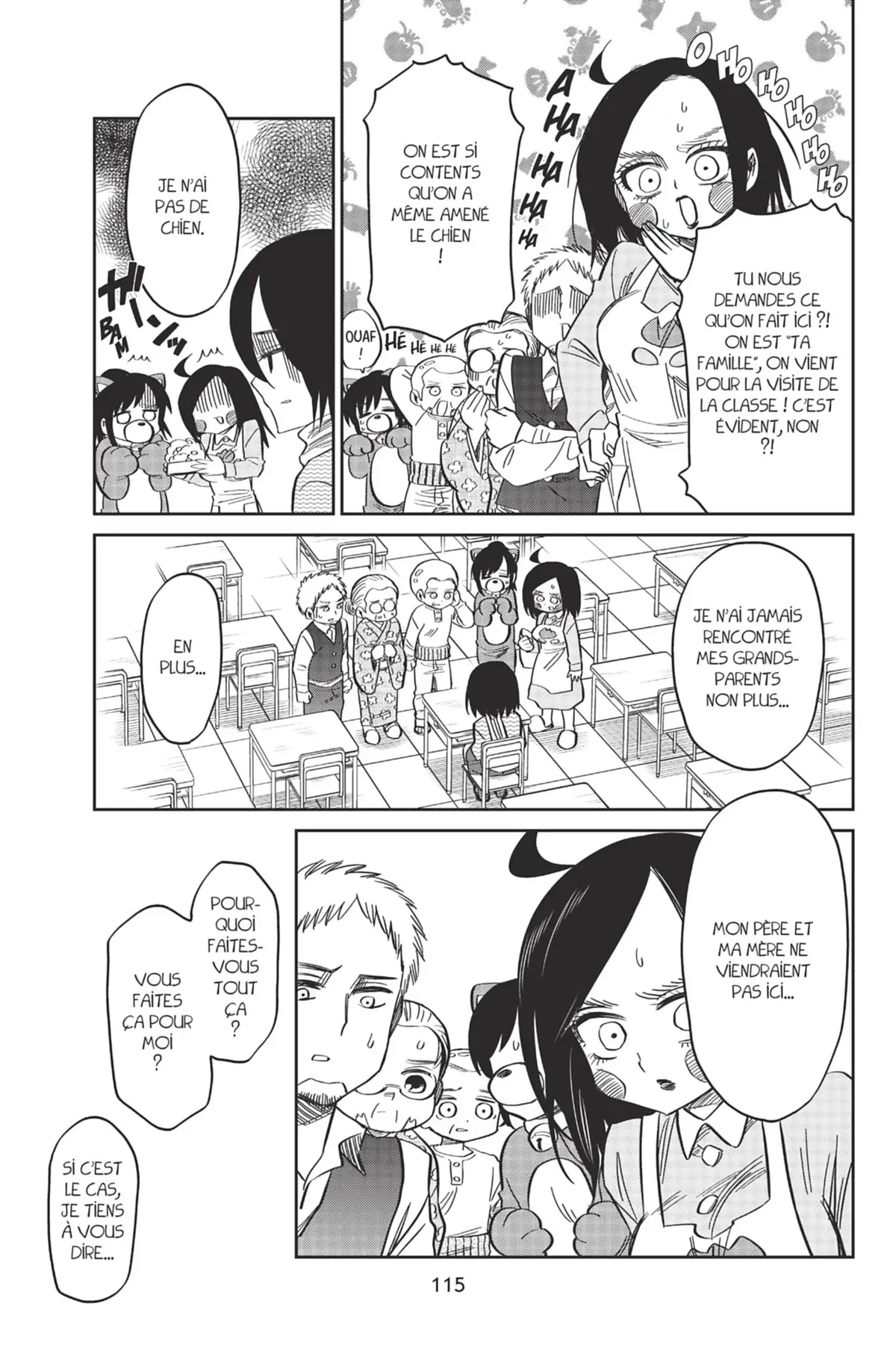 L’Attaque des Titans – Junior High School Volume 8 page 116