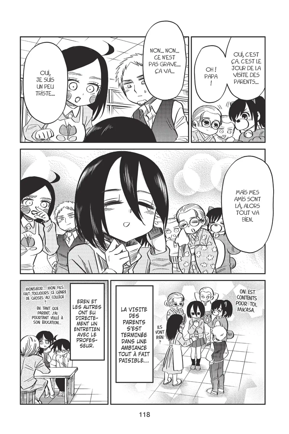L’Attaque des Titans – Junior High School Volume 8 page 119
