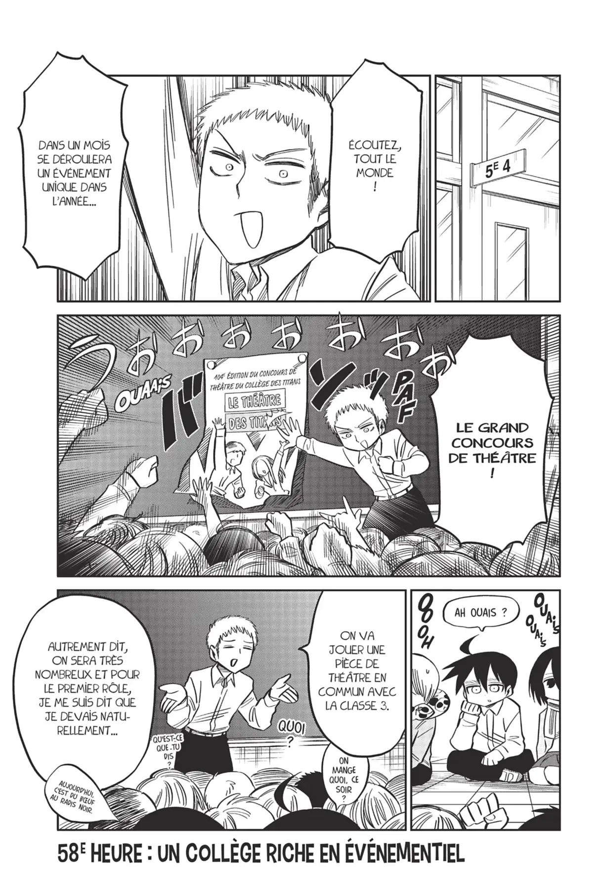 L’Attaque des Titans – Junior High School Volume 8 page 120