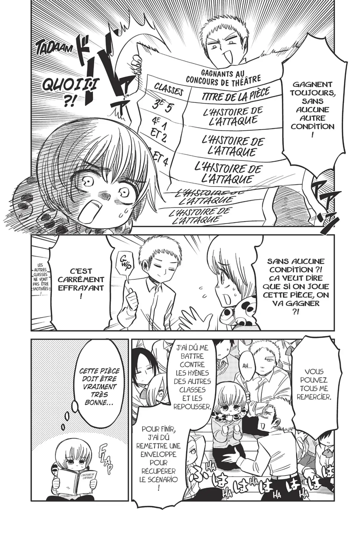 L’Attaque des Titans – Junior High School Volume 8 page 122