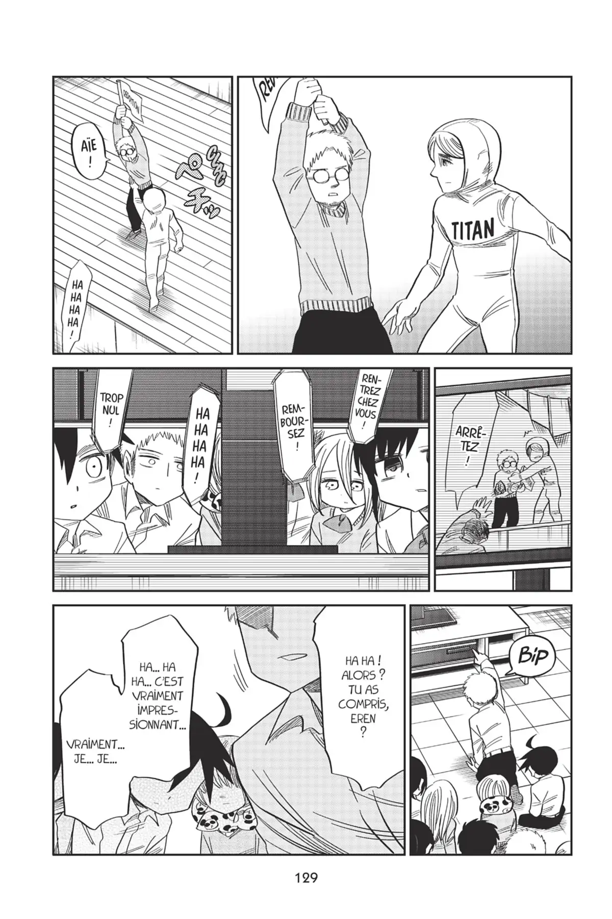 L’Attaque des Titans – Junior High School Volume 8 page 130
