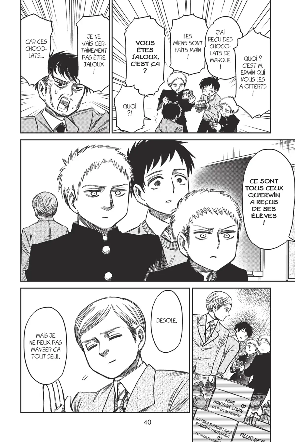 L’Attaque des Titans – Junior High School Volume 8 page 41