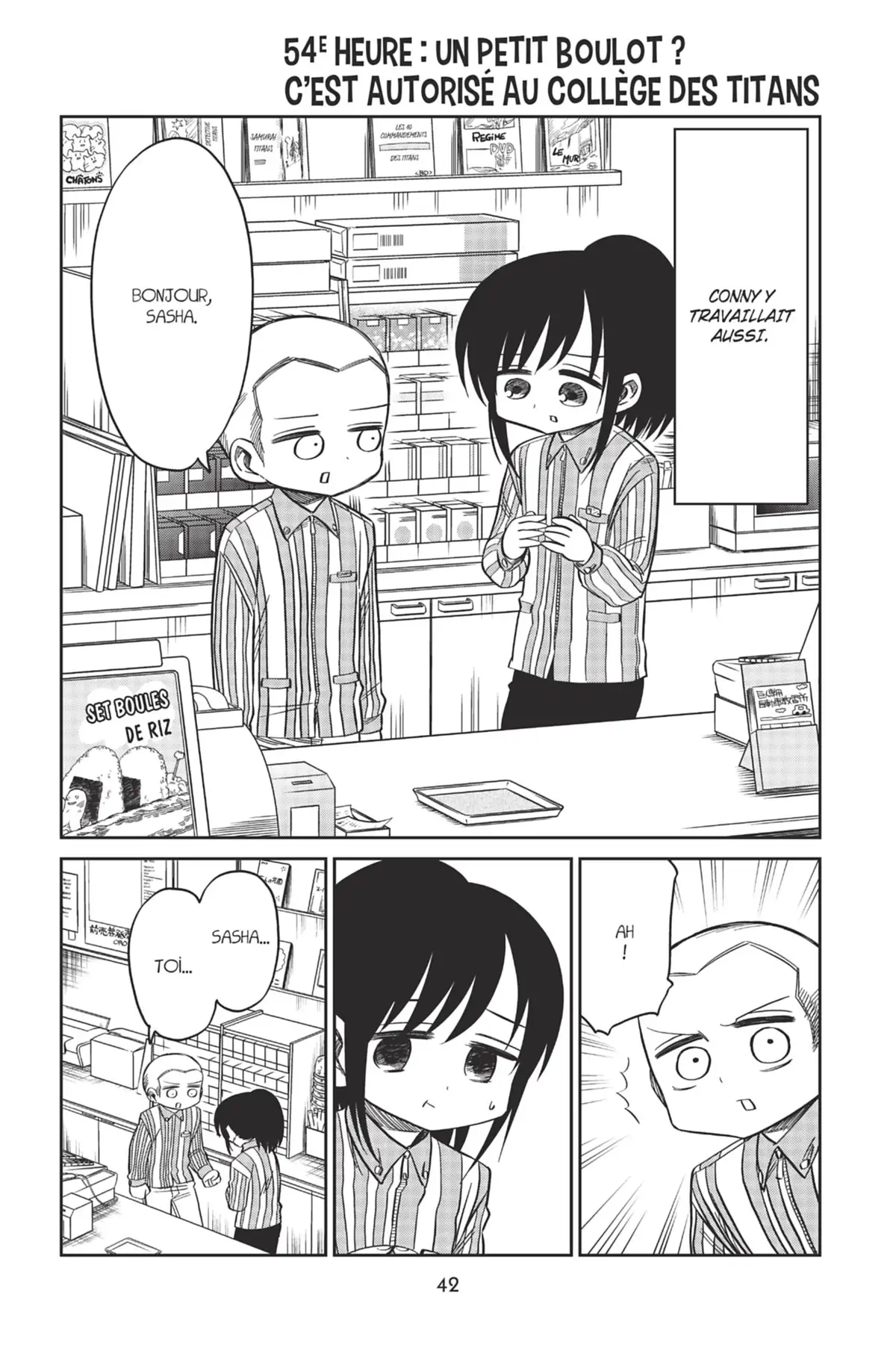 L’Attaque des Titans – Junior High School Volume 8 page 43