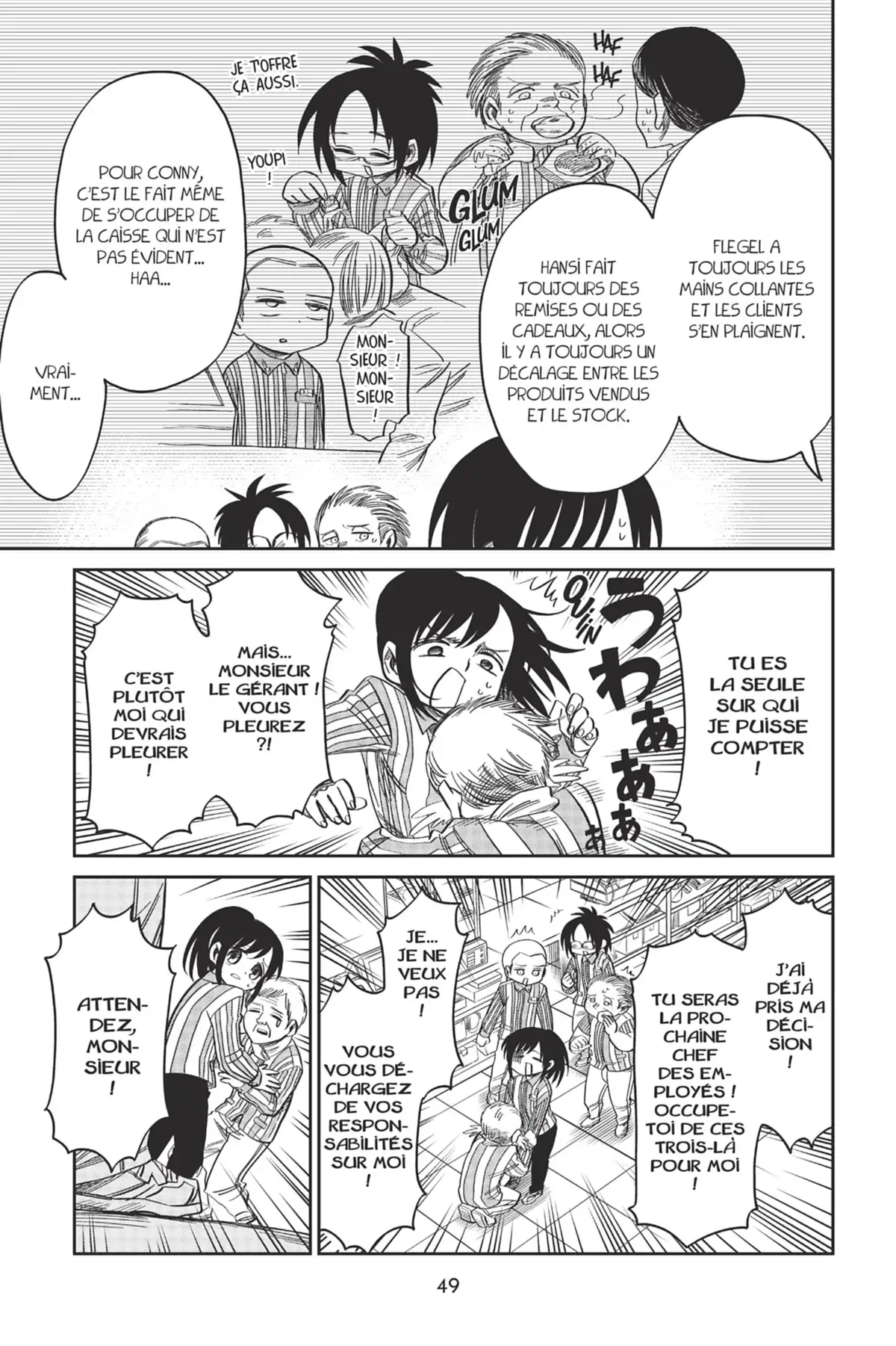 L’Attaque des Titans – Junior High School Volume 8 page 50