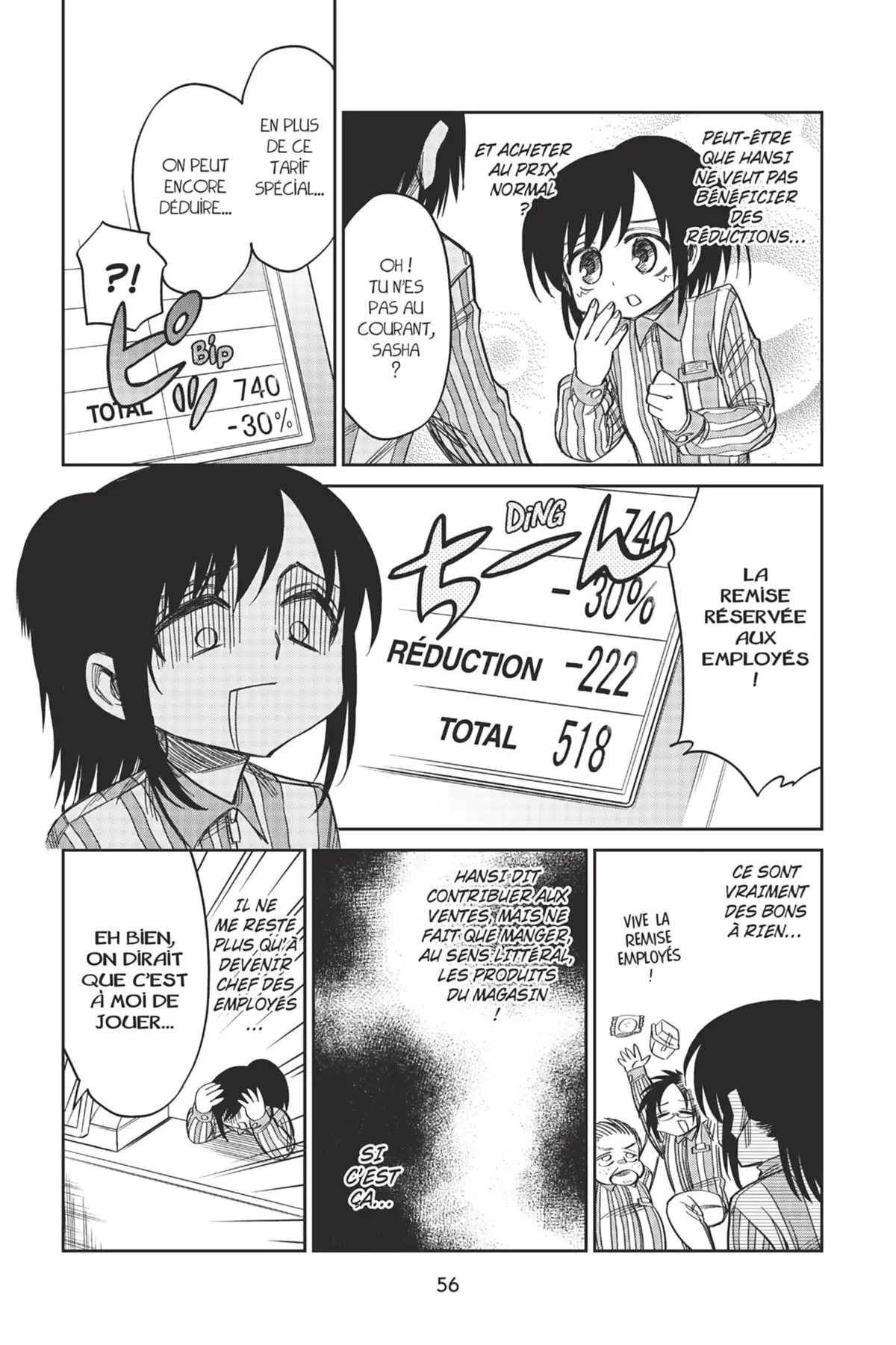 L’Attaque des Titans – Junior High School Volume 8 page 57