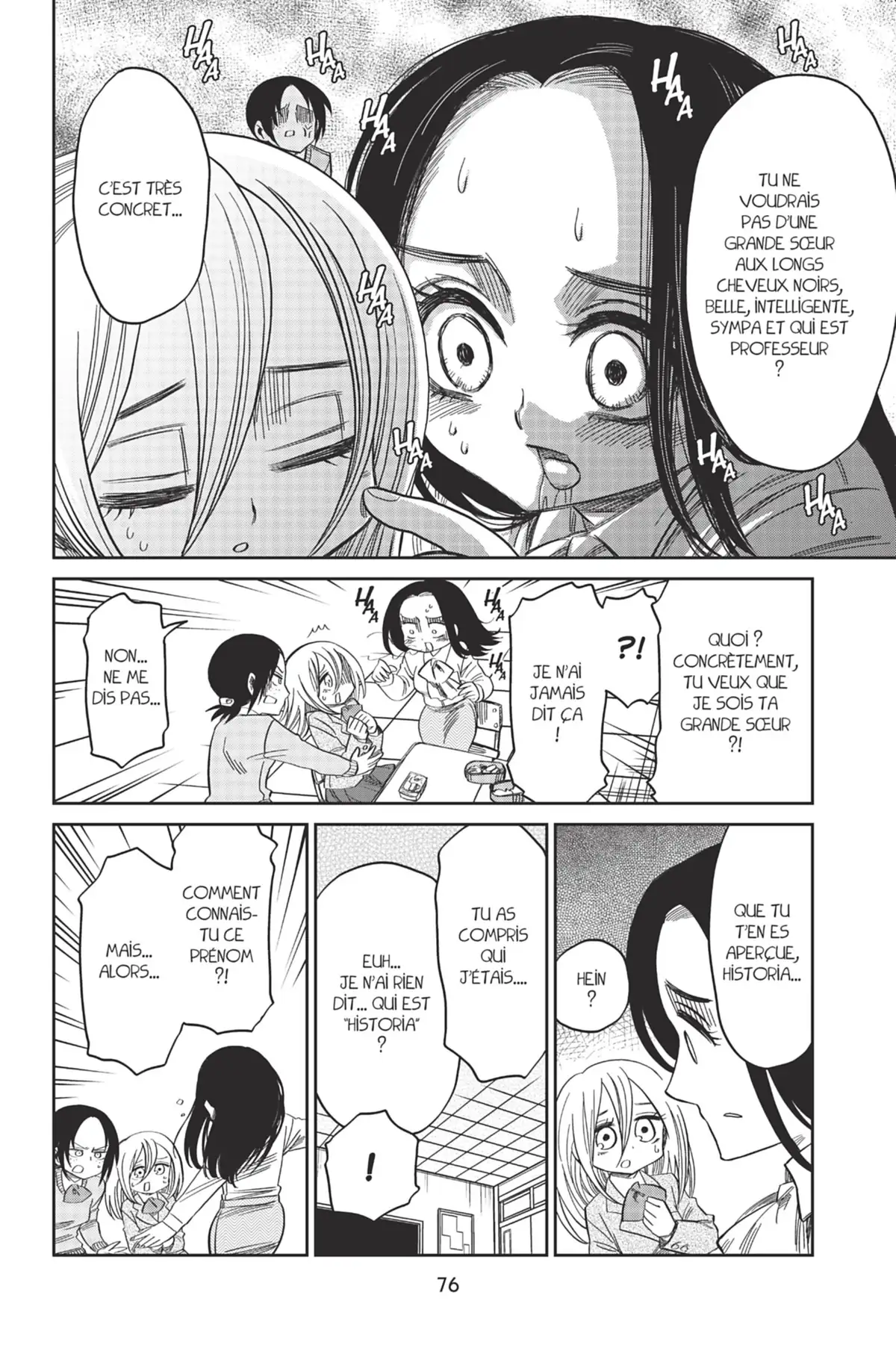 L’Attaque des Titans – Junior High School Volume 8 page 77