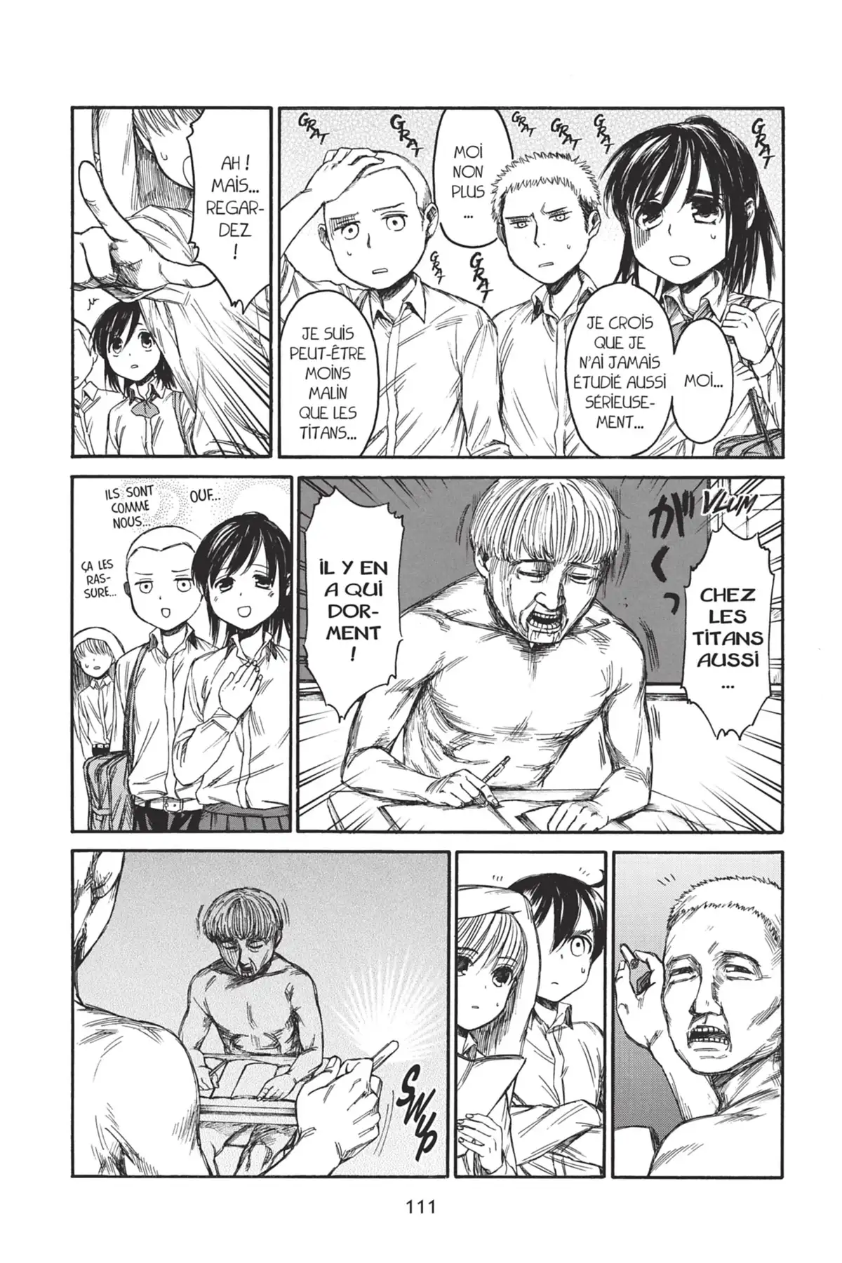 L’Attaque des Titans – Junior High School Volume 1 page 112