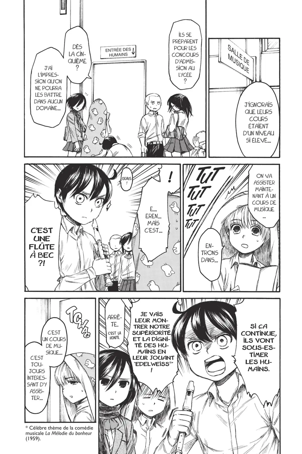 L’Attaque des Titans – Junior High School Volume 1 page 114