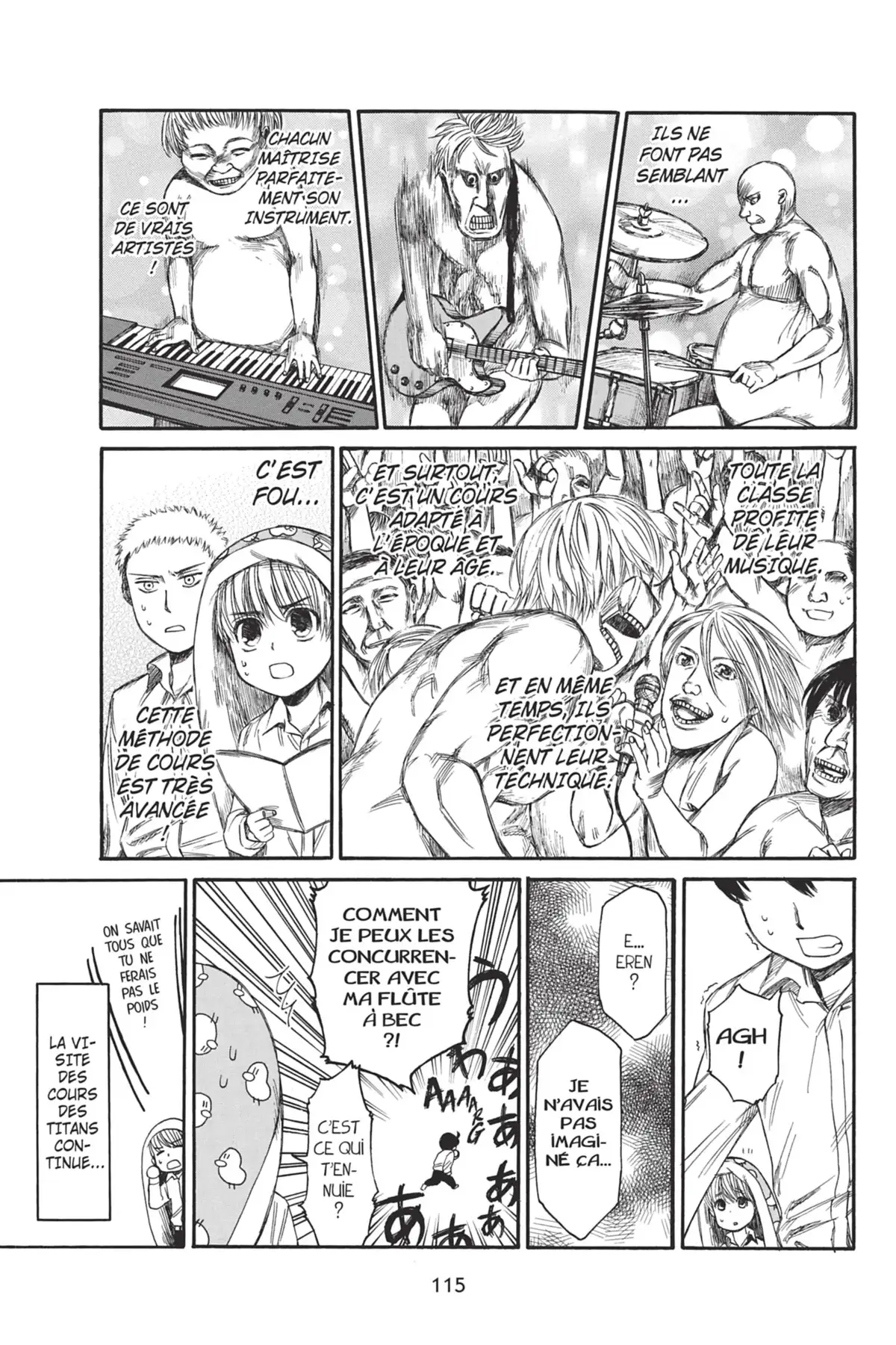 L’Attaque des Titans – Junior High School Volume 1 page 116
