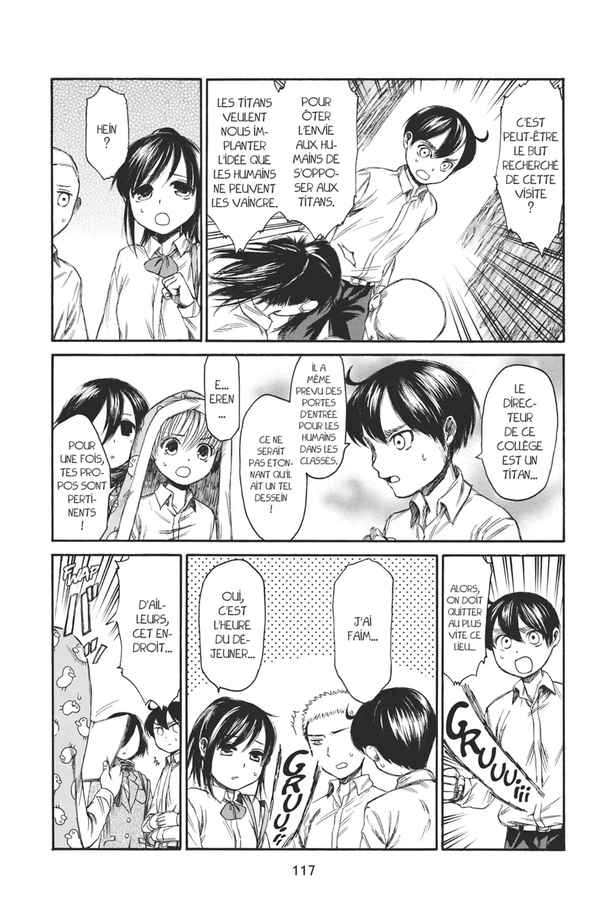 L’Attaque des Titans – Junior High School Volume 1 page 118